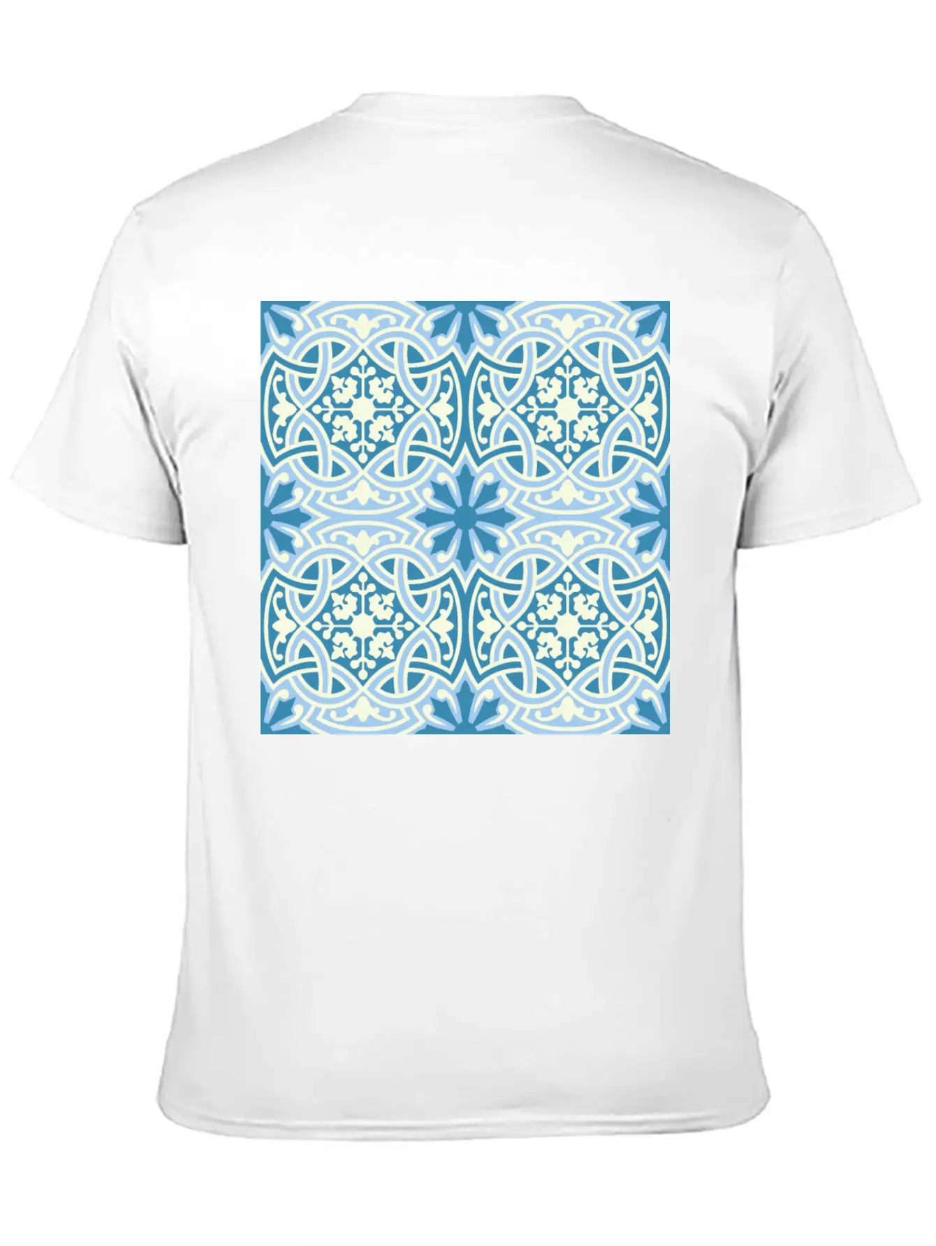 Andalusian Tiles 14 Classic Fit Graphic Tee For Daily Comfort – Unisex Cotton Shirt