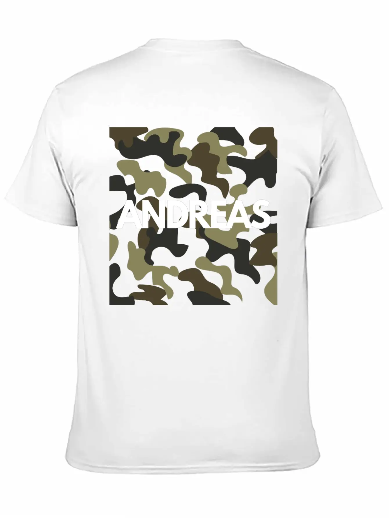 Andreas Name Hoodies Men Good Quality Camouflage Soft Cotton Short Sleeve Tee – Unisex Wardrobe Staple