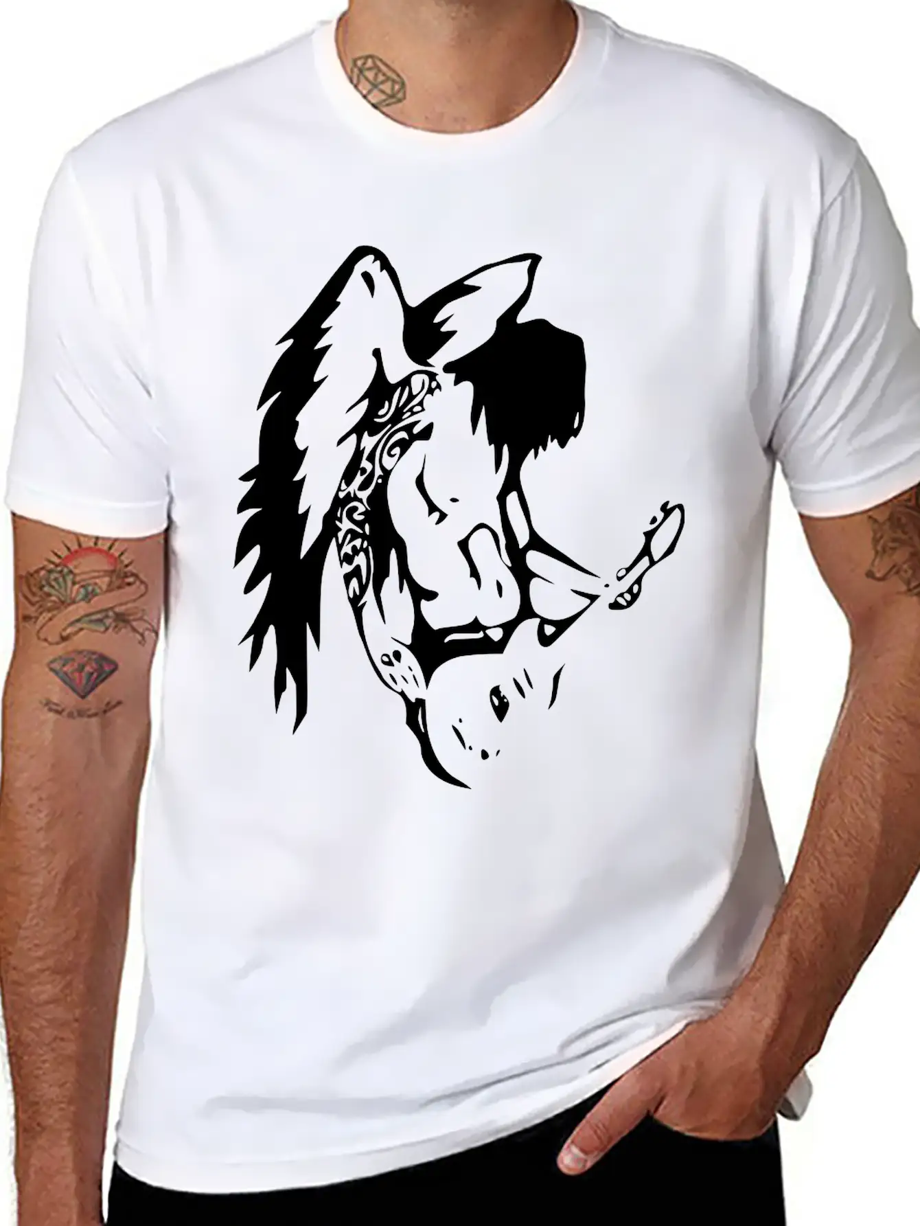 Angel Basic Graphic T-Shirt – Daily Comfort In Soft Cotton