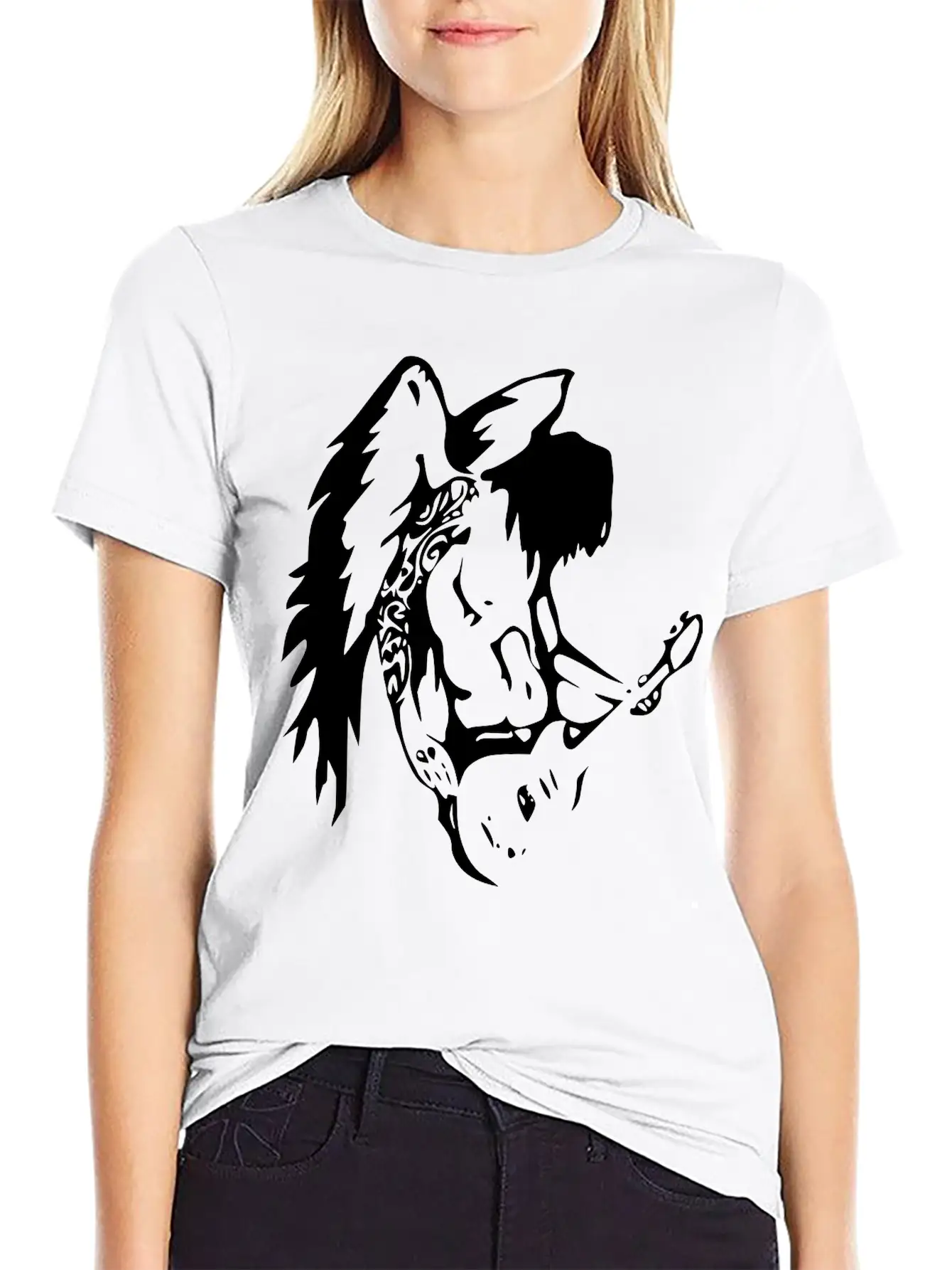 Angel Basic Graphic T-Shirt – Daily Comfort In Soft Cotton