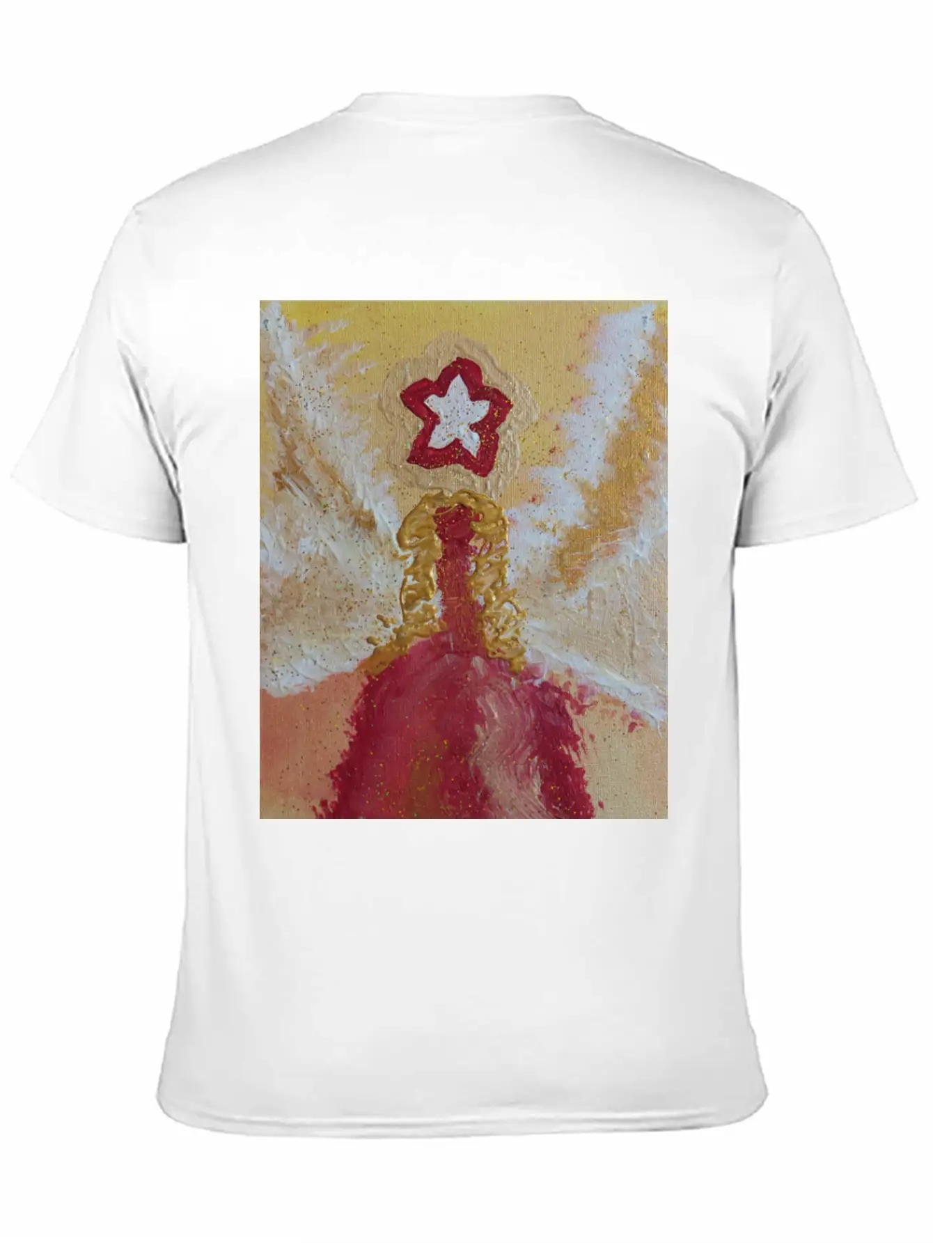 Angel Of Anticipation And Happiness Relaxed Everyday Tee – Lightweight And Durable Cotton