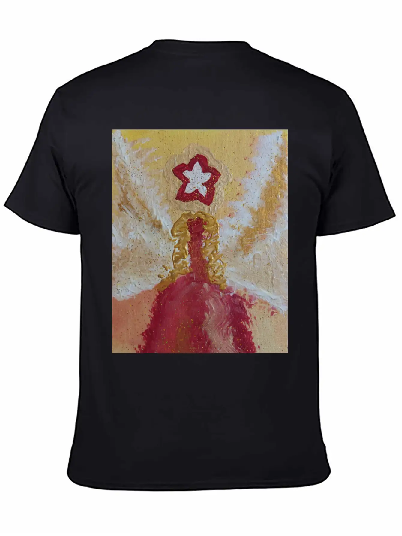 Angel Of Anticipation And Happiness Relaxed Everyday Tee – Lightweight And Durable Cotton