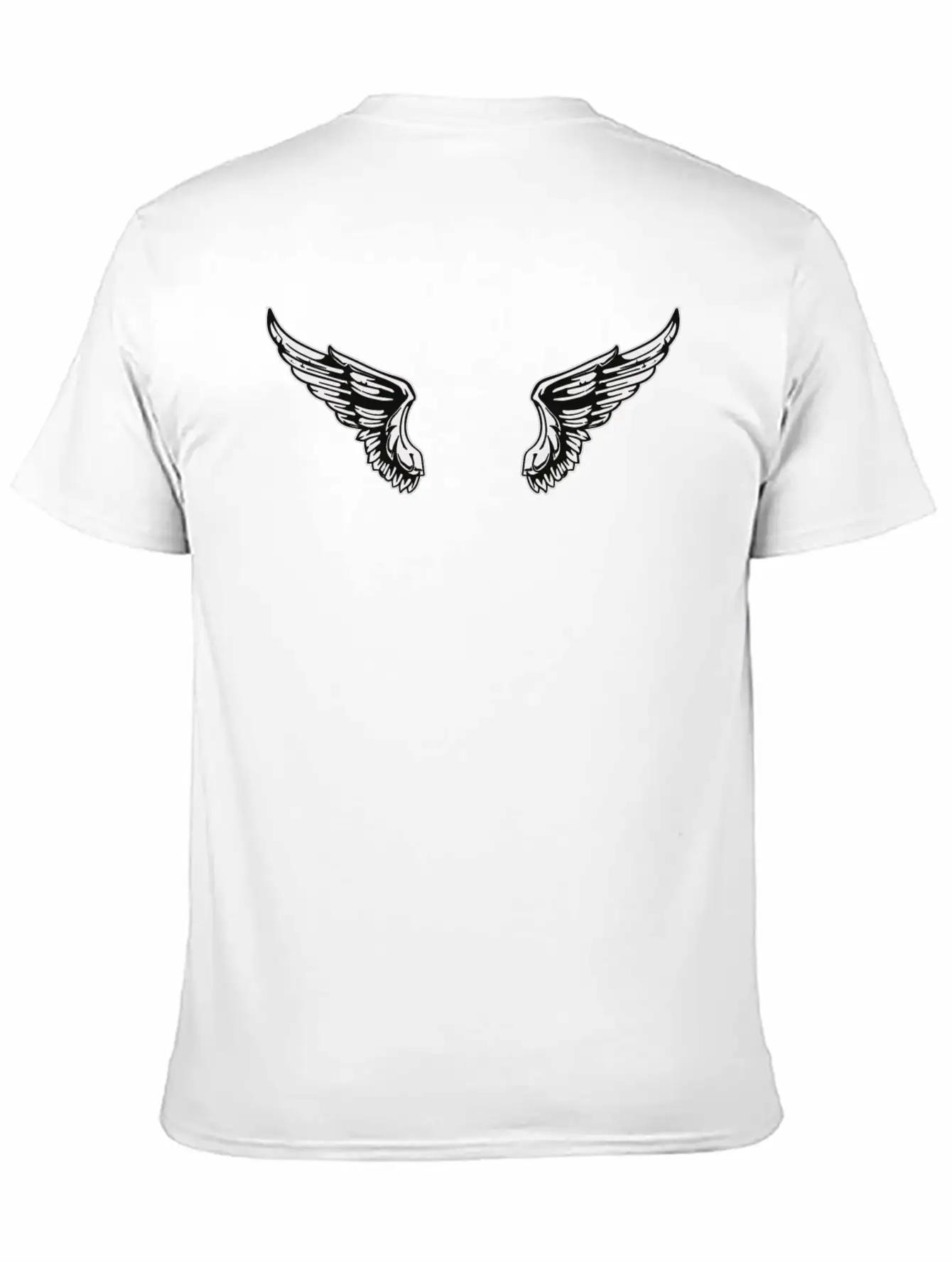 Angel Wings Essential Cotton Tee For Daily Outfits – Unisex Style