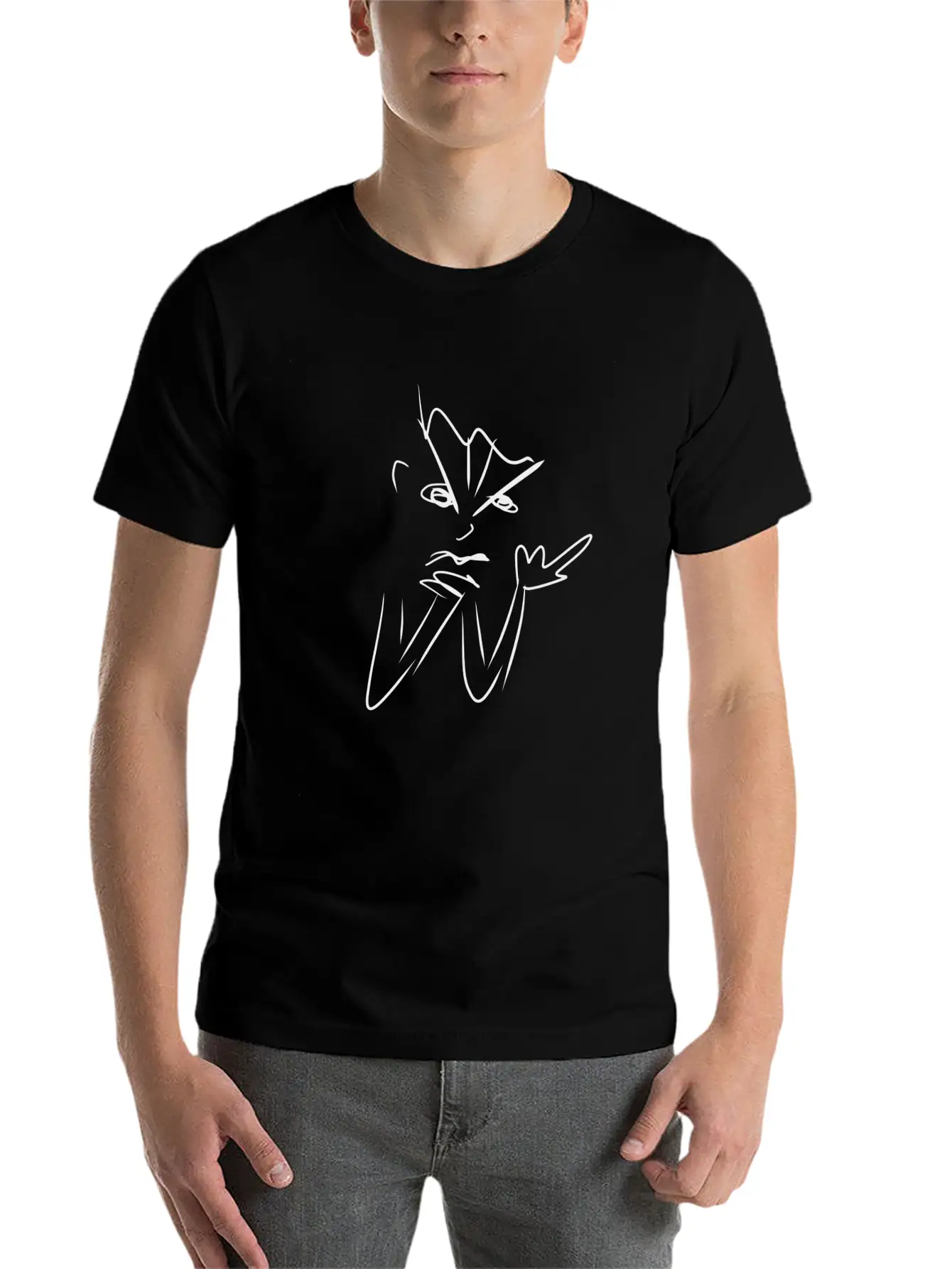 Anger Angry Mad Modern Fit Casual T-Shirt – Clean And Versatile Design