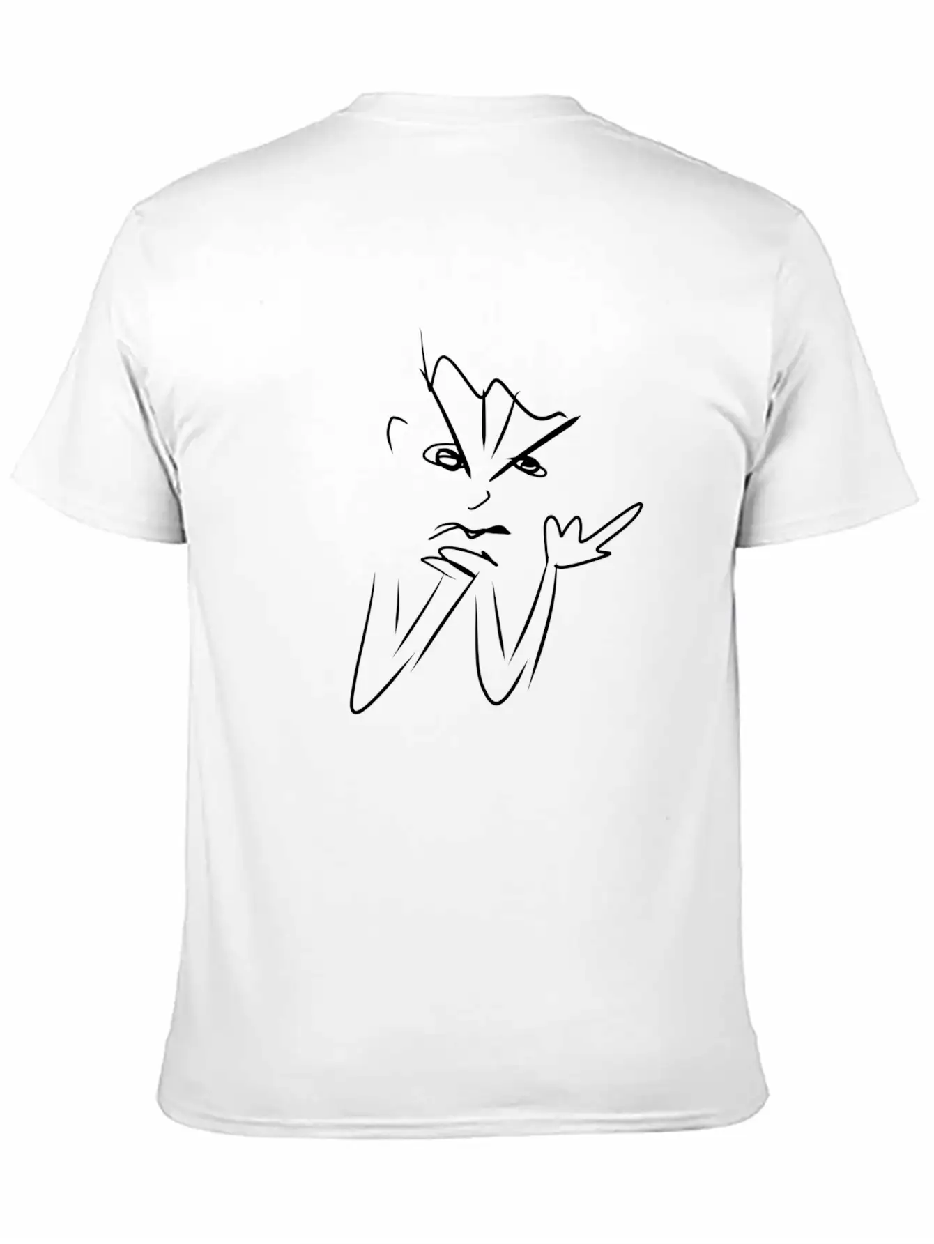 Anger Angry Mad Modern Fit Casual T-Shirt – Clean And Versatile Design