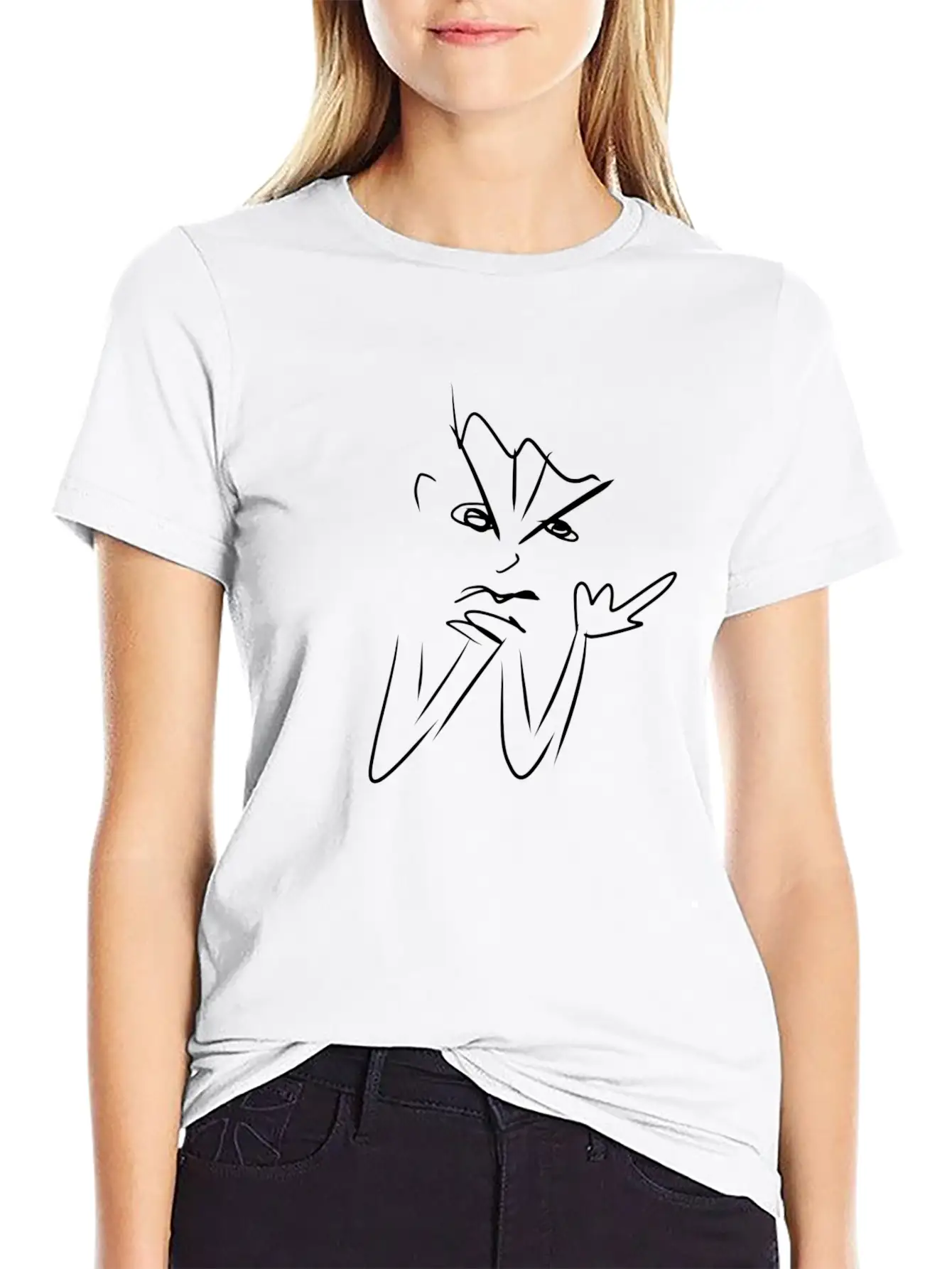 Anger Angry Mad Modern Fit Casual T-Shirt – Clean And Versatile Design