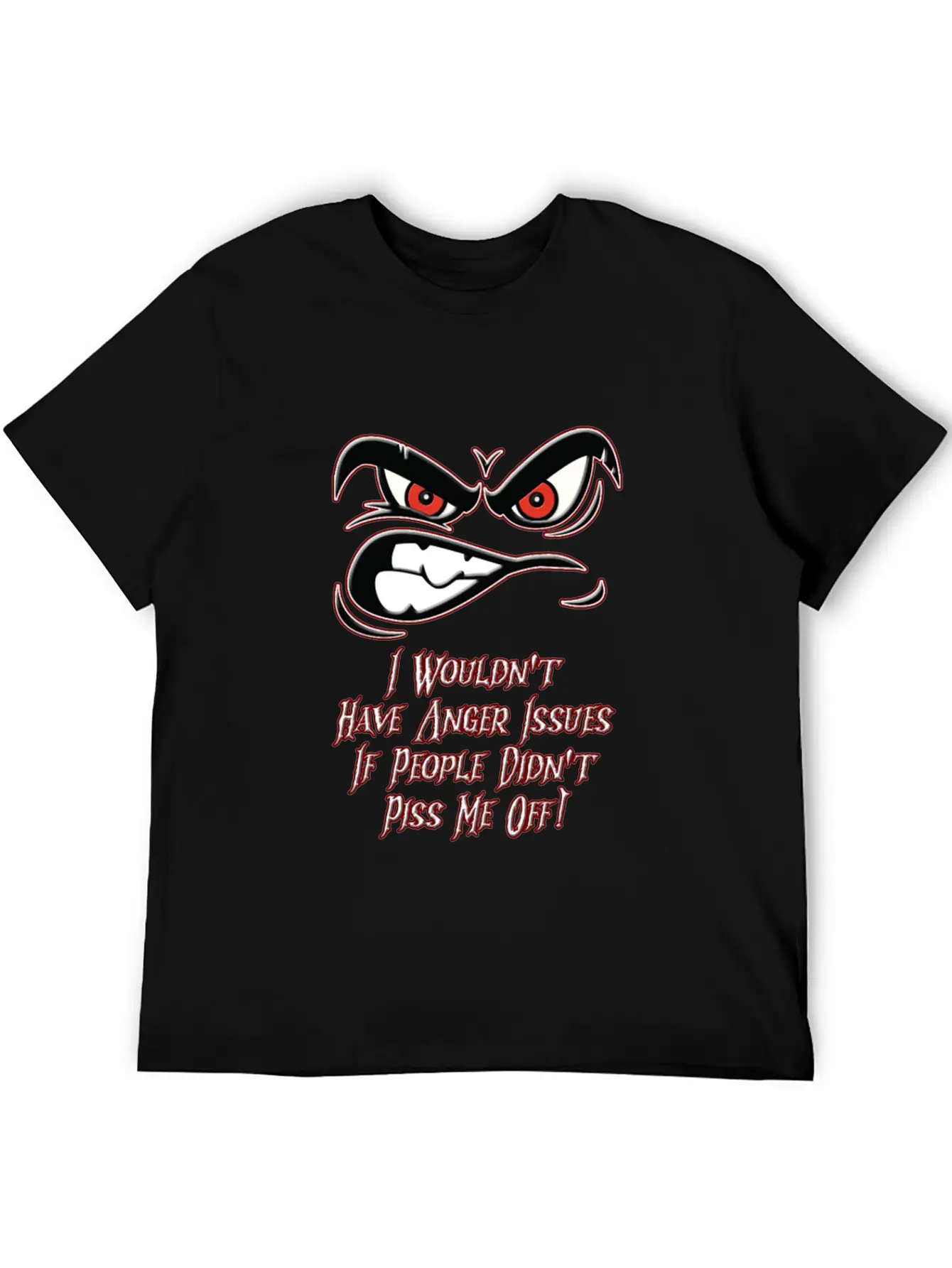 Anger Issues Modern Fit Casual T-Shirt – Clean And Versatile Design