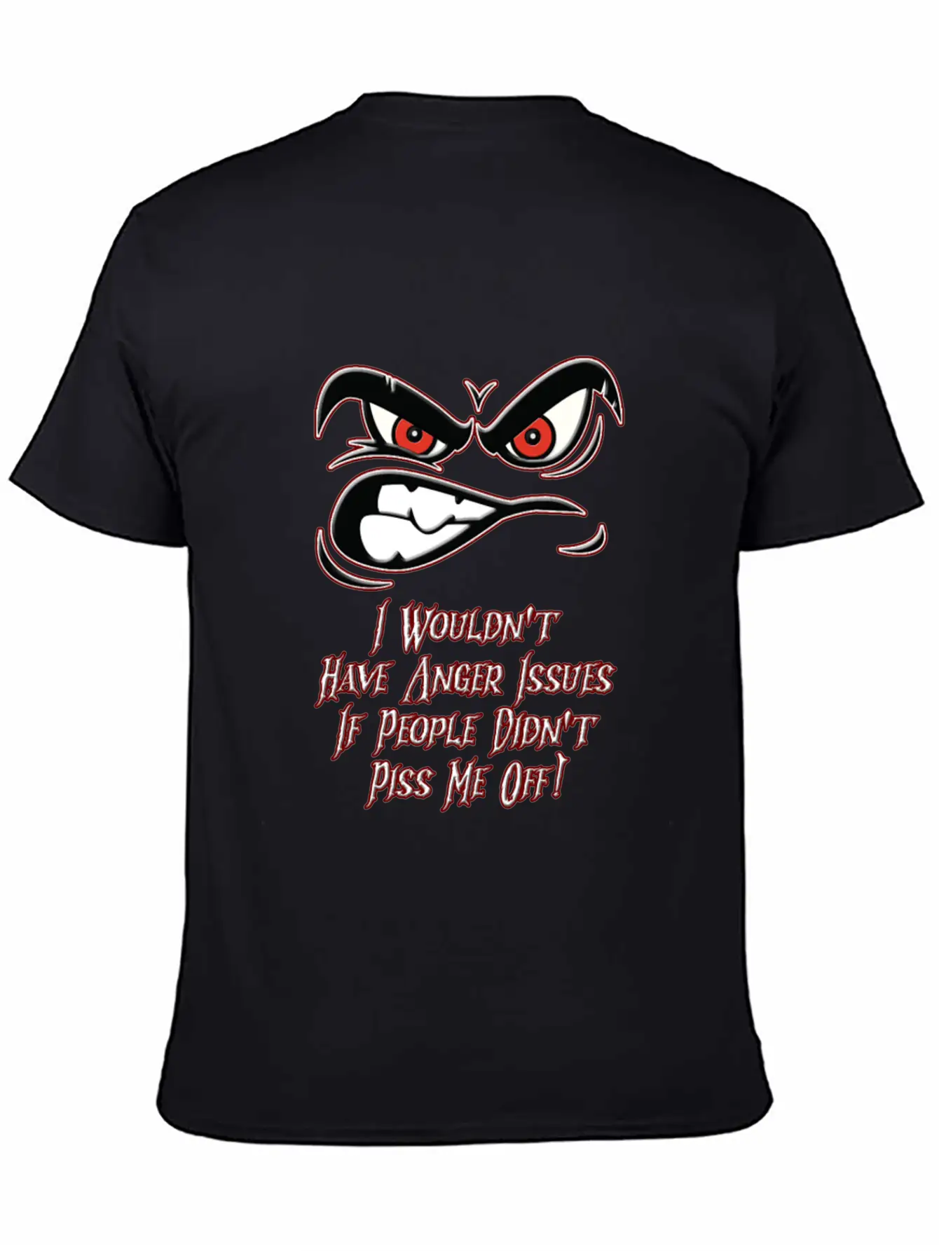 Anger Issues Modern Fit Casual T-Shirt – Clean And Versatile Design