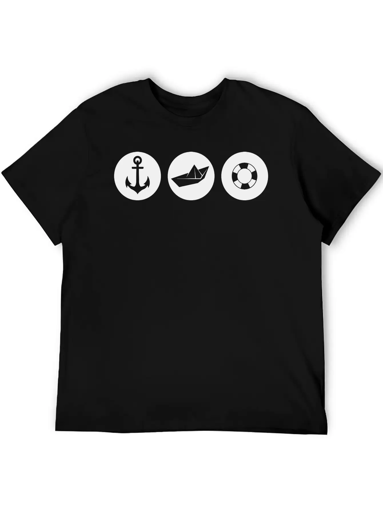 Anger Paper Boat Lifebelt Stylish Everyday T-Shirt – Unisex Basic Cotton Tee