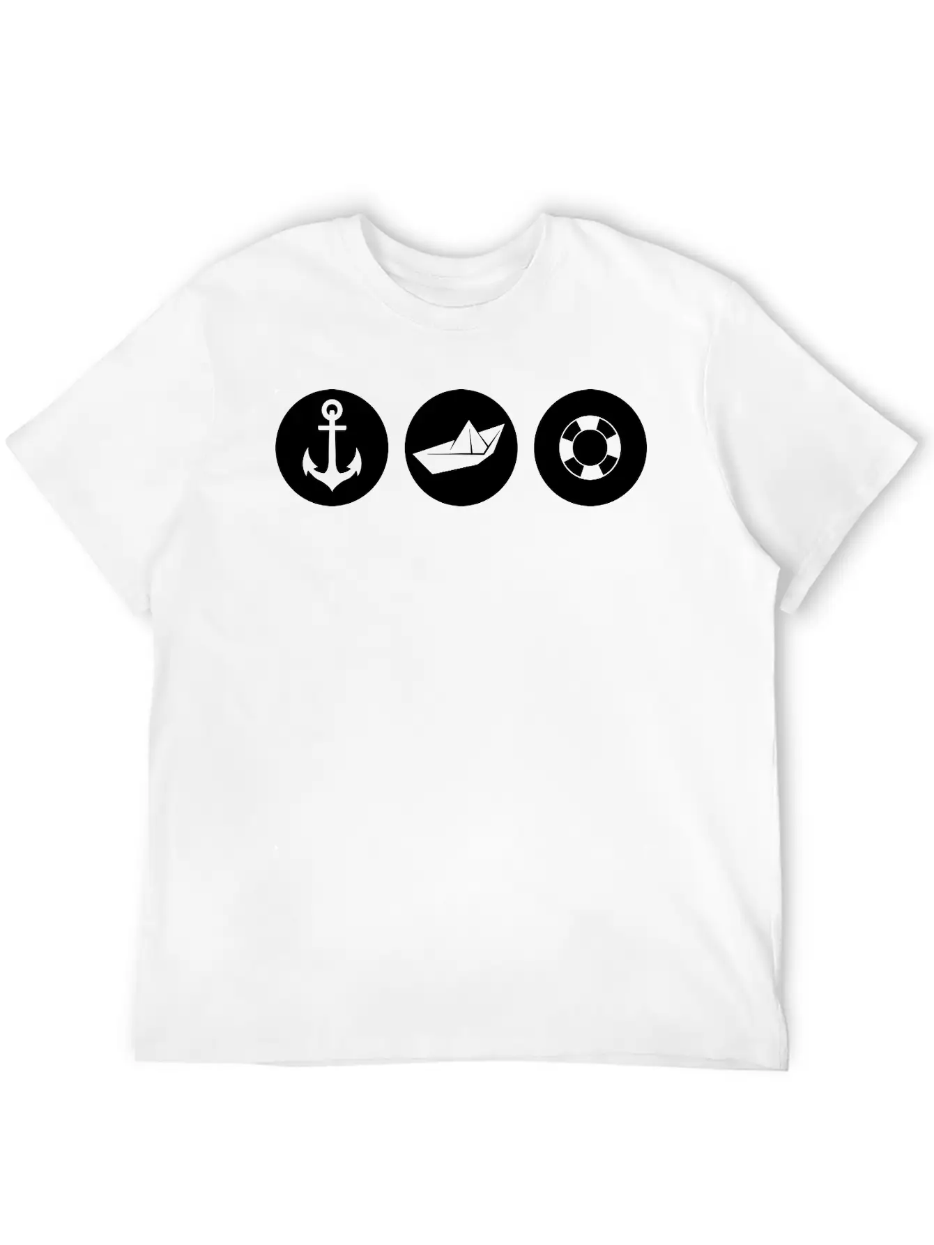 Anger Paper Boat Lifebelt Stylish Everyday T-Shirt – Unisex Basic Cotton Tee