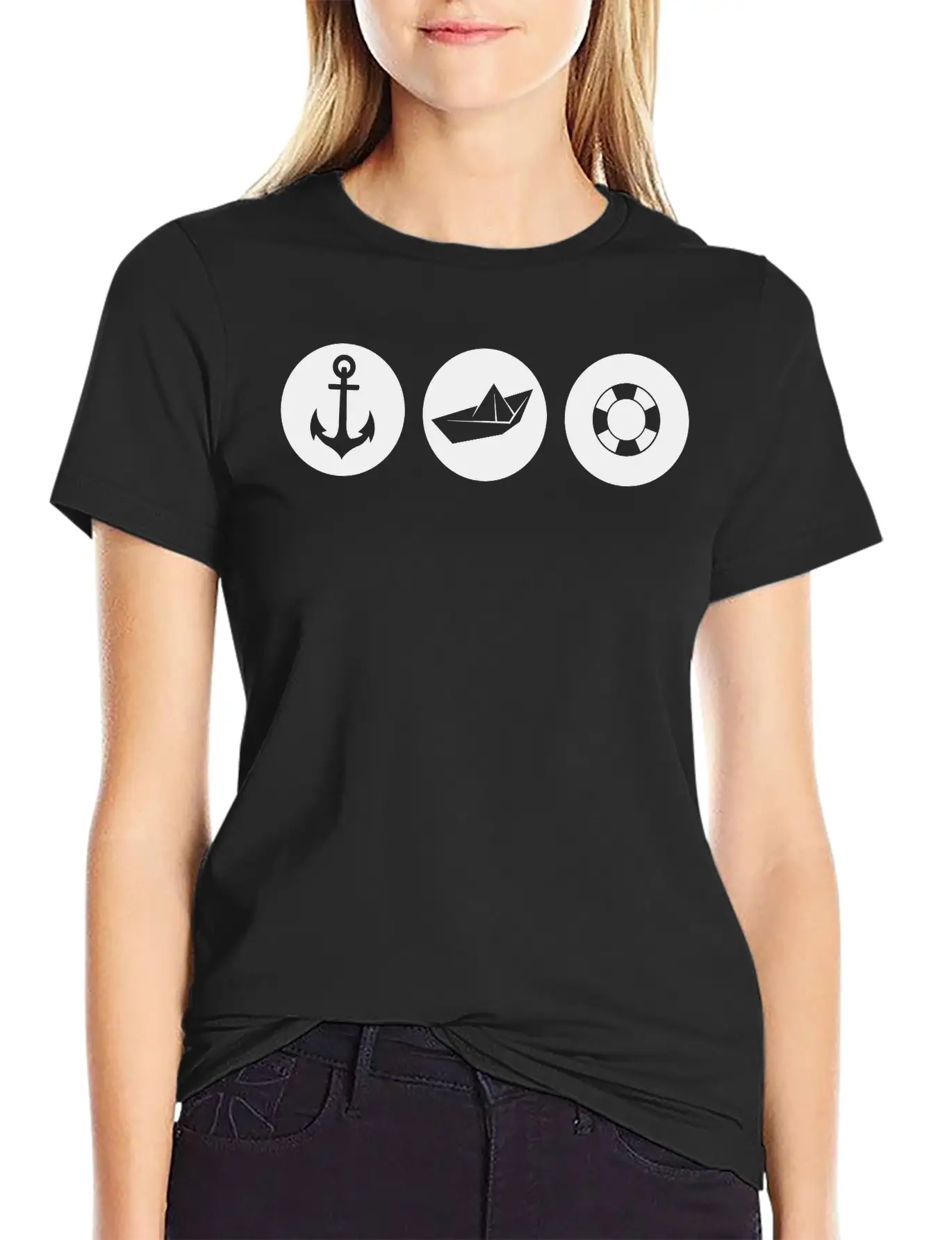 Anger Paper Boat Lifebelt Stylish Everyday T-Shirt – Unisex Basic Cotton Tee