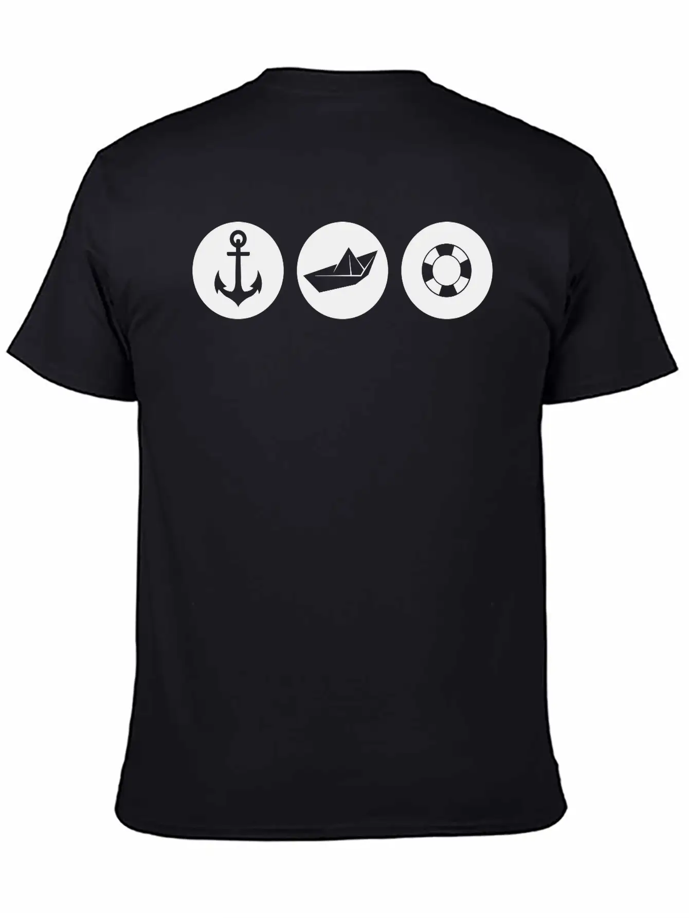 Anger Paper Boat Lifebelt Stylish Everyday T-Shirt – Unisex Basic Cotton Tee
