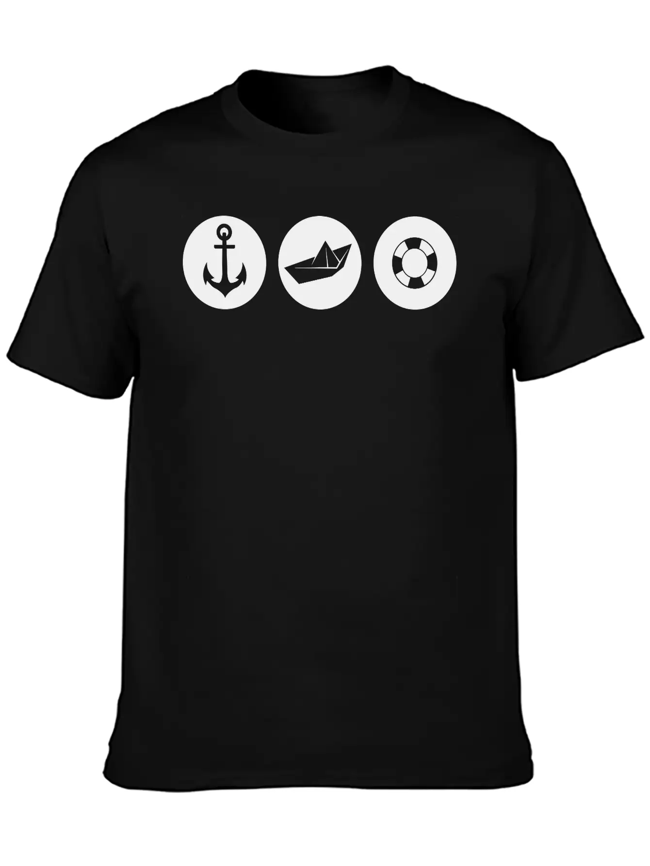 Anger Paper Boat Lifebelt Stylish Everyday T-Shirt – Unisex Basic Cotton Tee