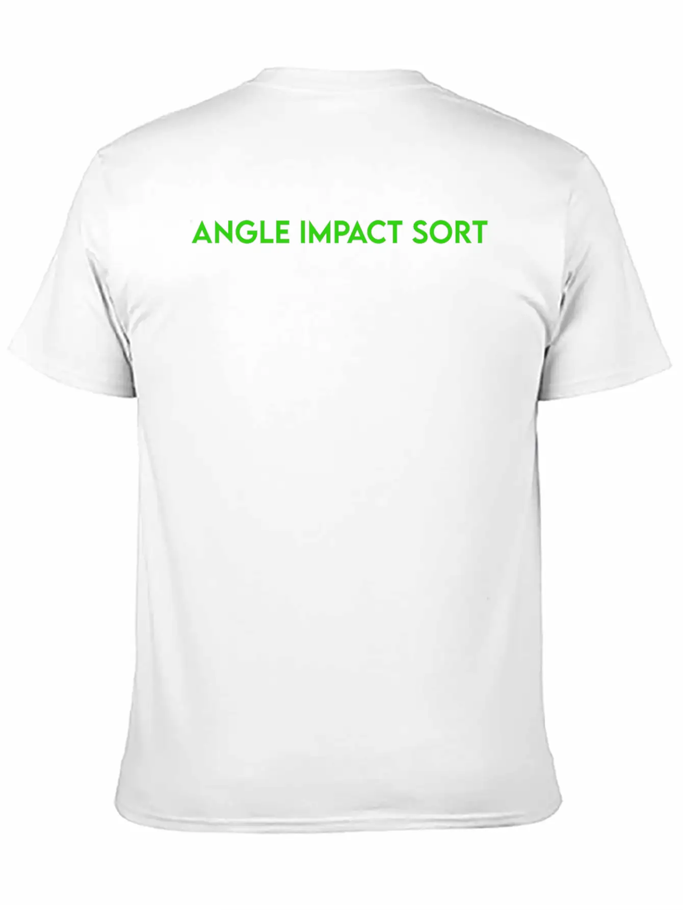 ANGLE IMPACT SORT Basic Graphic T-Shirt – Daily Comfort In Soft Cotton