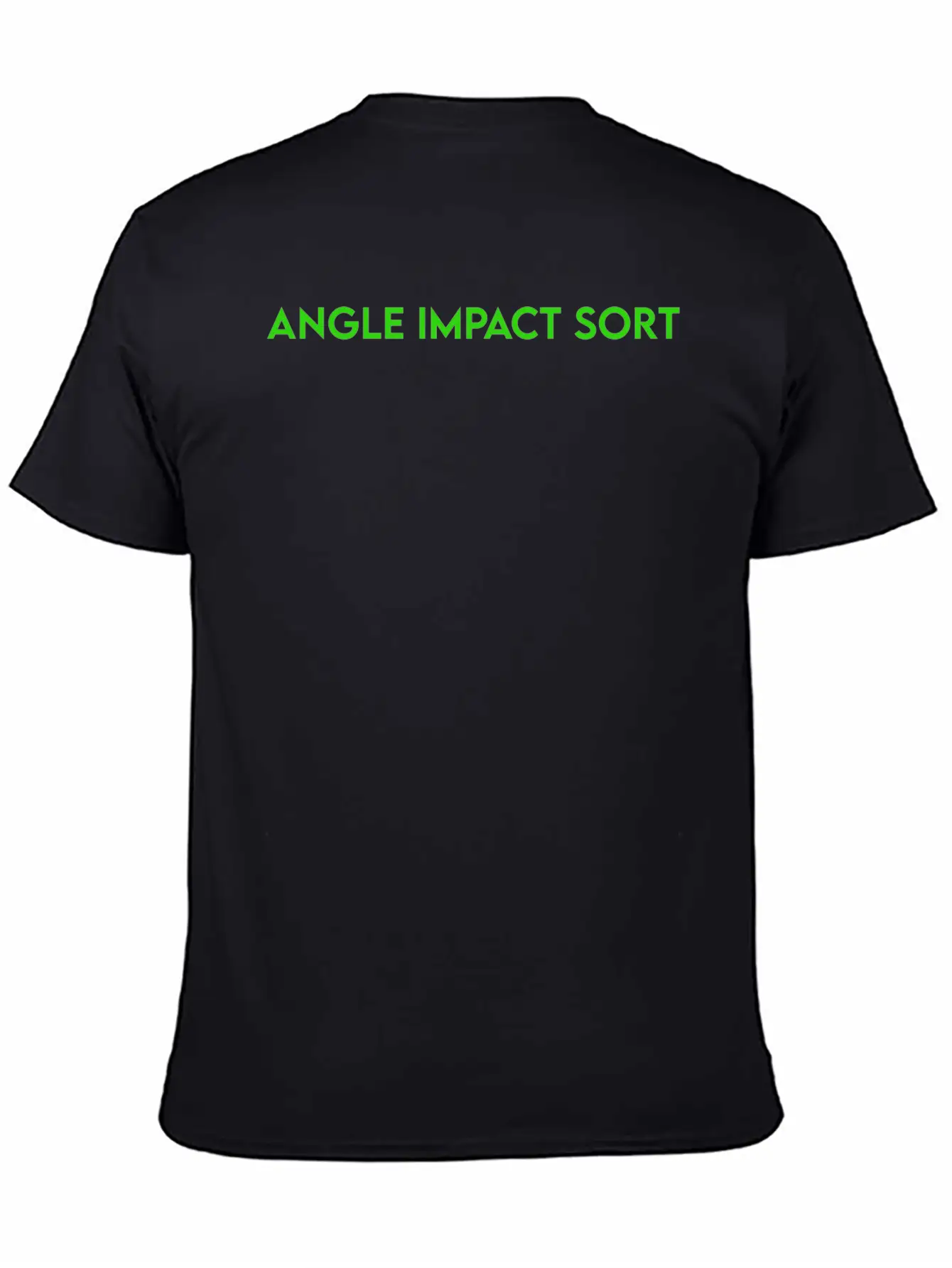ANGLE IMPACT SORT Basic Graphic T-Shirt – Daily Comfort In Soft Cotton