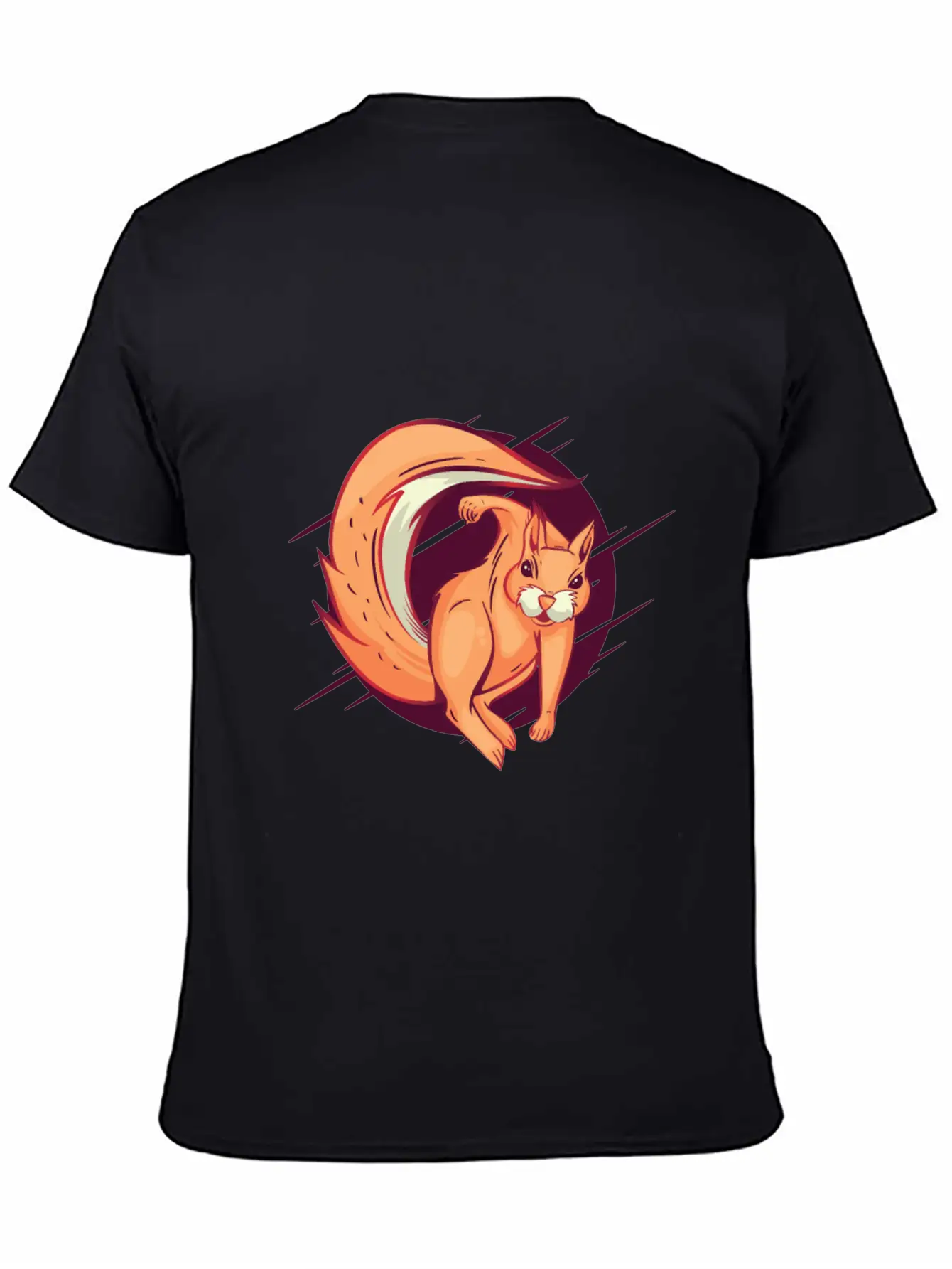 Angry Squirrel Hitting Hook Squirrel Is Pissed Off Unisex Casual T-Shirt – Clean Design For Daily Comfort
