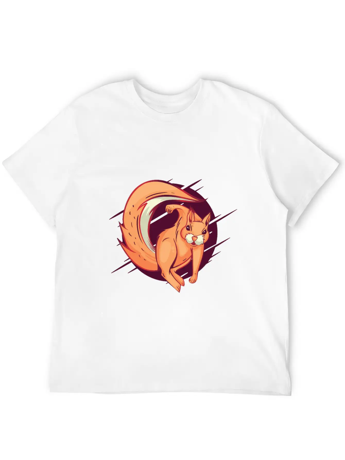 Angry Squirrel Hitting Hook Squirrel Is Pissed Off Unisex Casual T-Shirt – Clean Design For Daily Comfort