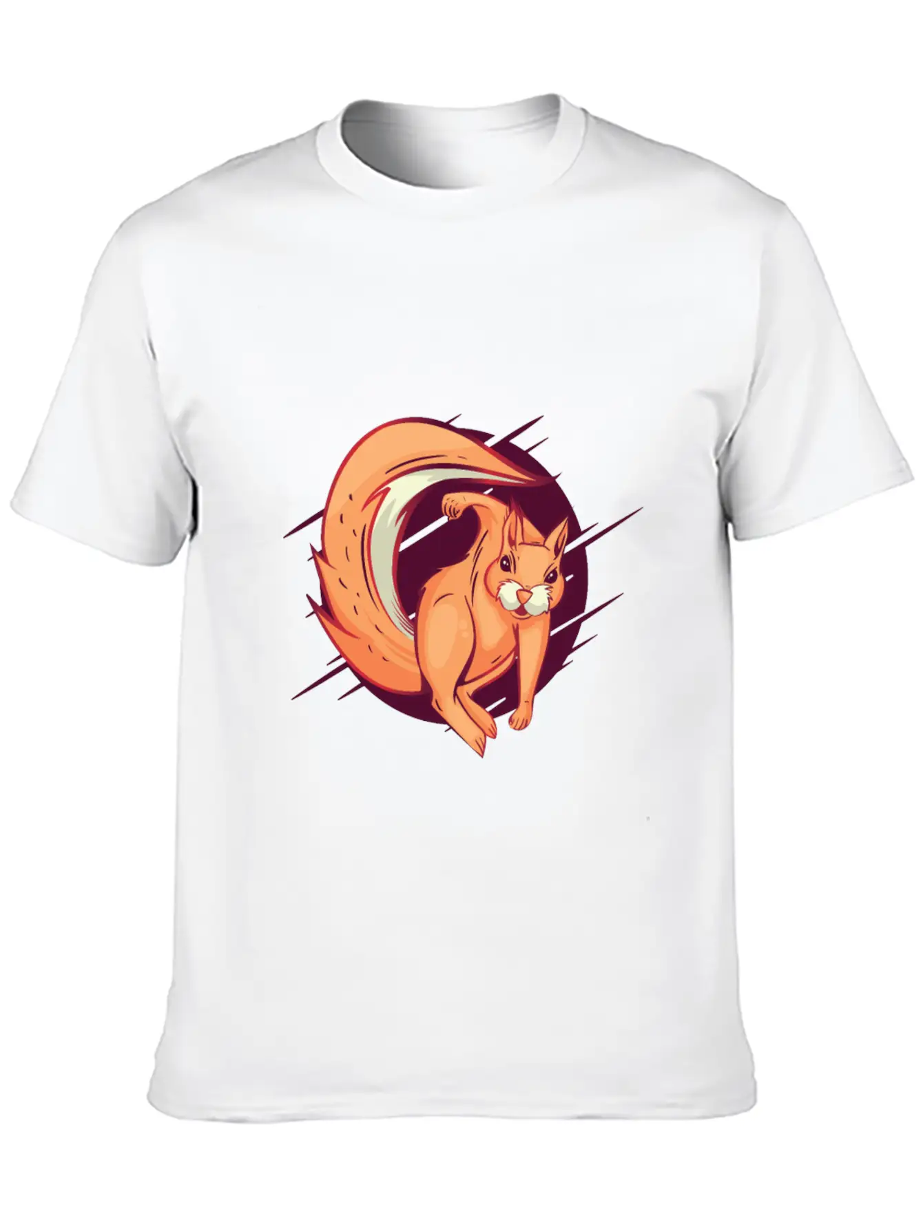 Angry Squirrel Hitting Hook Squirrel Is Pissed Off Unisex Casual T-Shirt – Clean Design For Daily Comfort