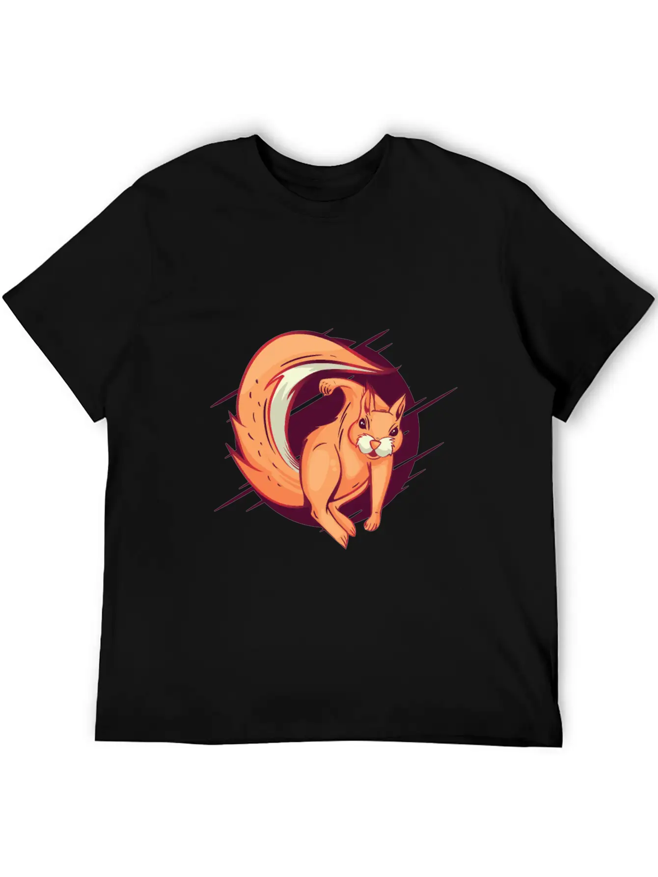 Angry Squirrel Hitting Hook Squirrel Is Pissed Off Unisex Casual T-Shirt – Clean Design For Daily Comfort