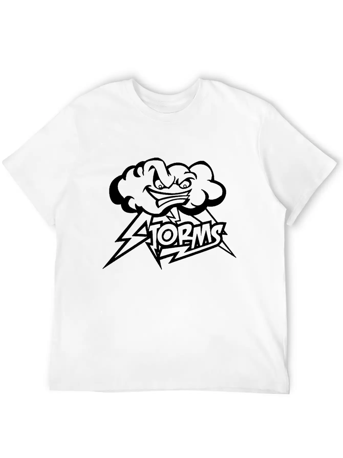 Angry Storm Funny Modern Fit Casual T-Shirt – Clean And Versatile Design