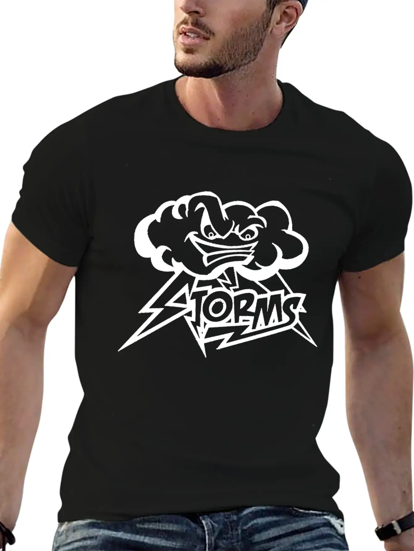Angry Storm Funny Modern Fit Casual T-Shirt – Clean And Versatile Design