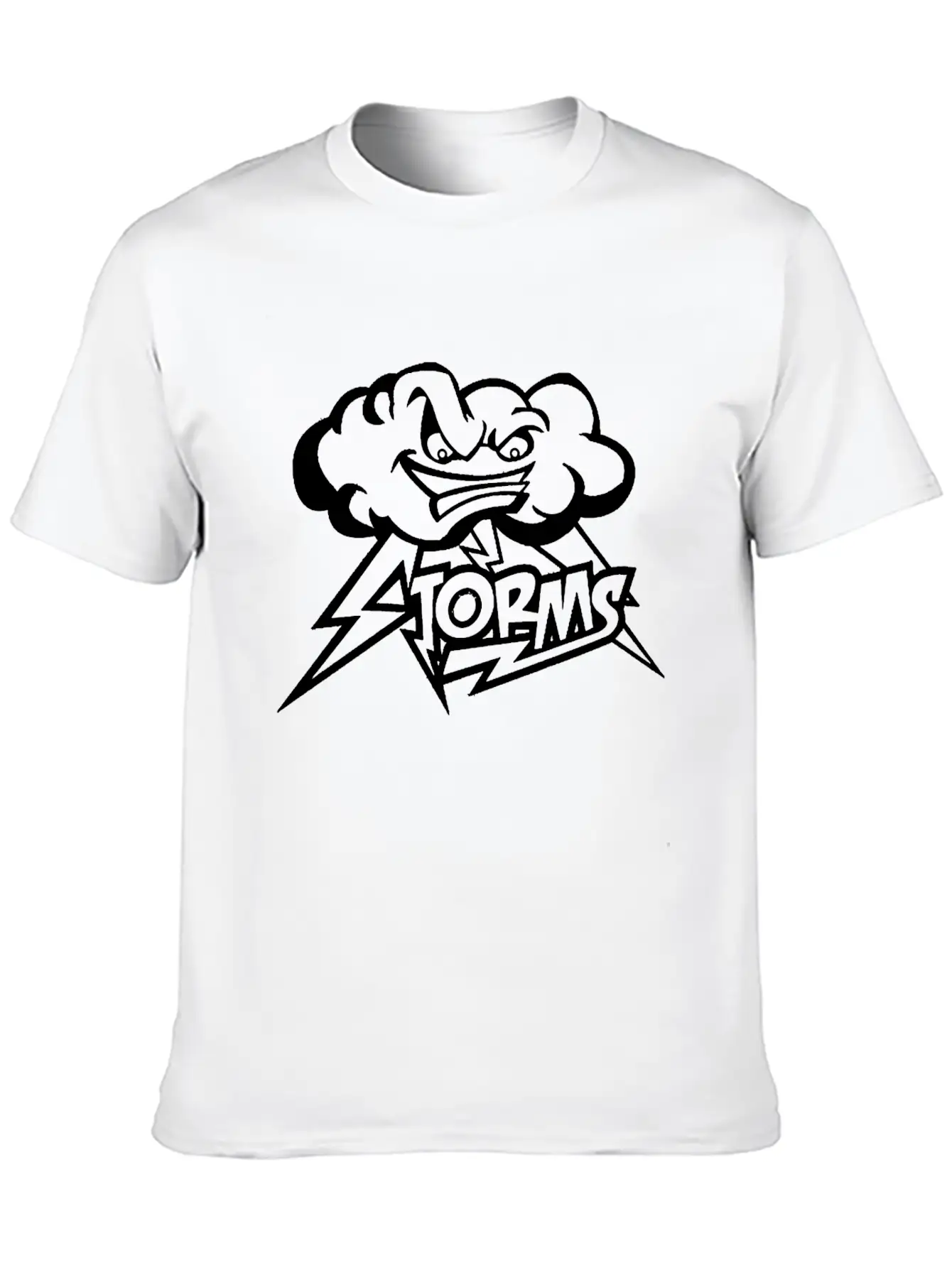 Angry Storm Funny Modern Fit Casual T-Shirt – Clean And Versatile Design