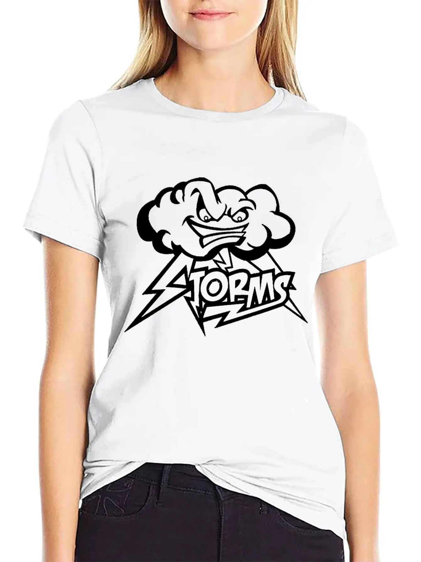Angry Storm Funny Modern Fit Casual T-Shirt – Clean And Versatile Design
