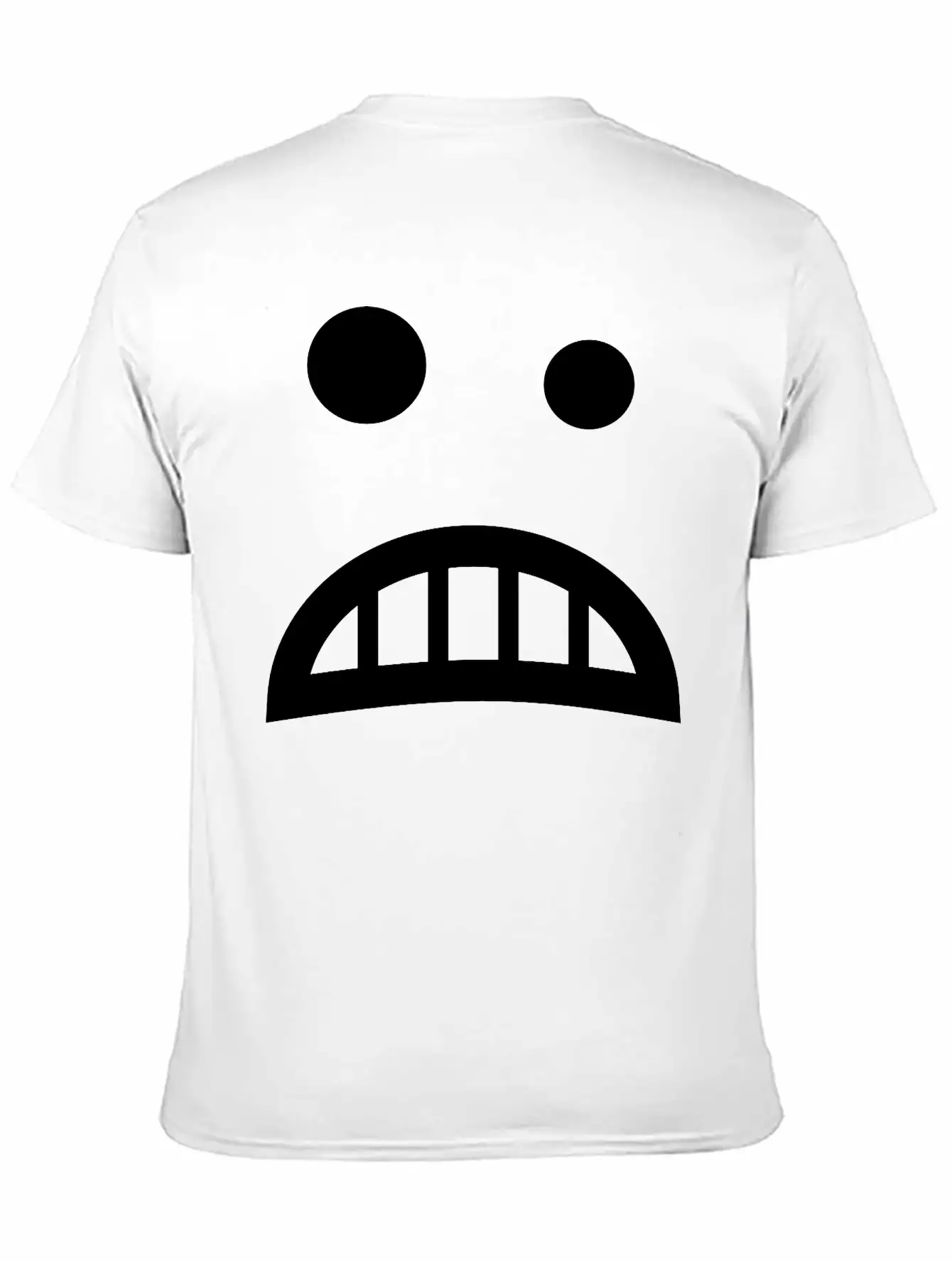 Angst Smiley Modern Fit Casual T-Shirt – Clean And Versatile Design