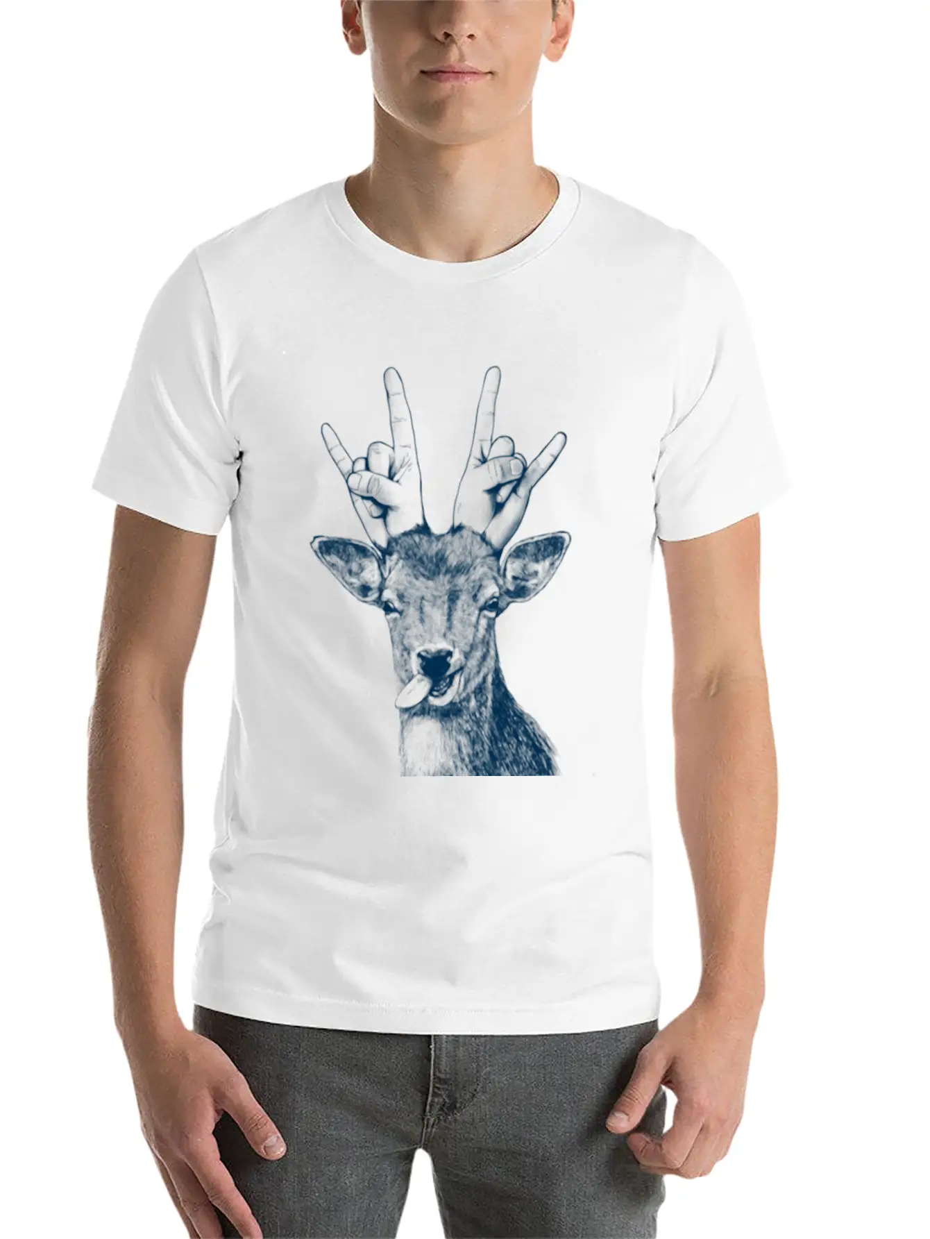 Animal Soft Cotton Short Sleeve Tee – Unisex Wardrobe Staple