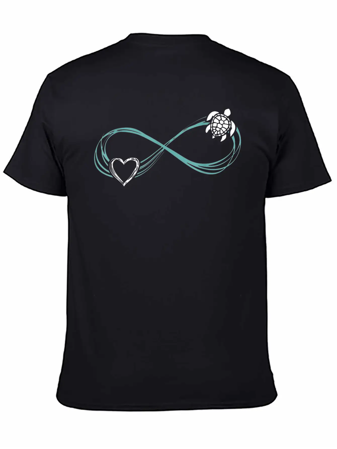 Animal Turtle Lover Valentines Day Turtle Unisex Casual T-Shirt – Clean Design For Daily Comfort