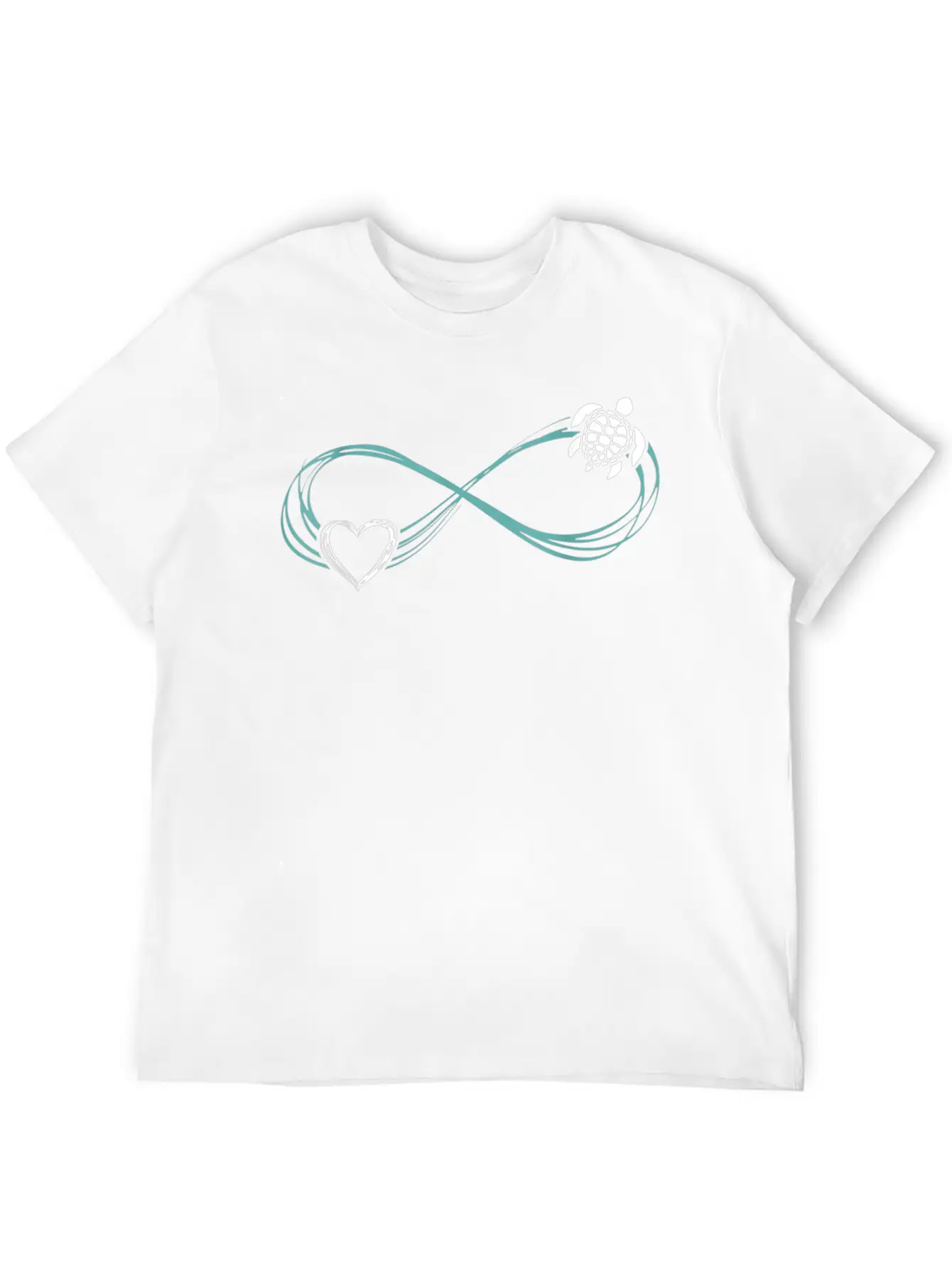 Animal Turtle Lover Valentines Day Turtle Unisex Casual T-Shirt – Clean Design For Daily Comfort