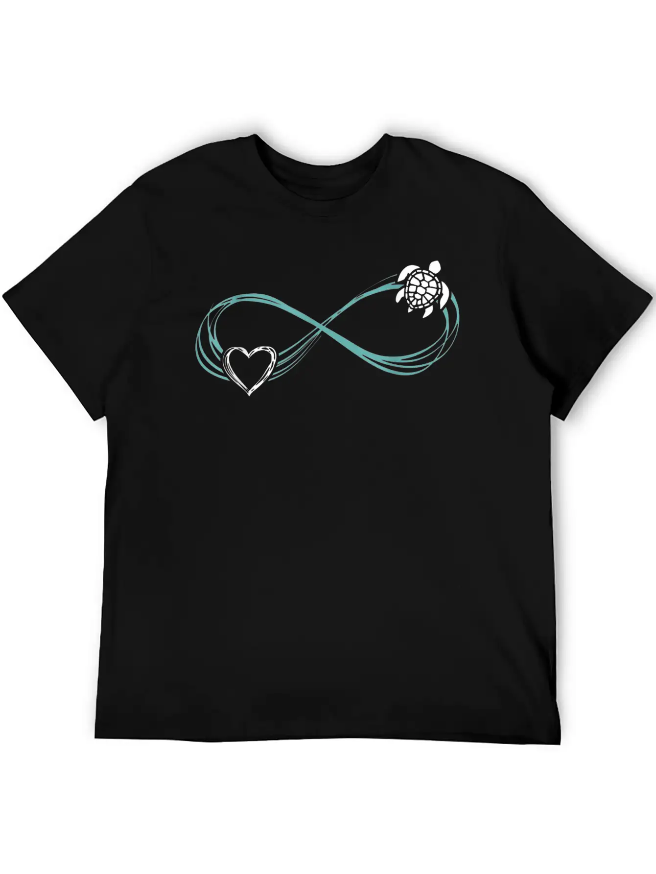 Animal Turtle Lover Valentines Day Turtle Unisex Casual T-Shirt – Clean Design For Daily Comfort