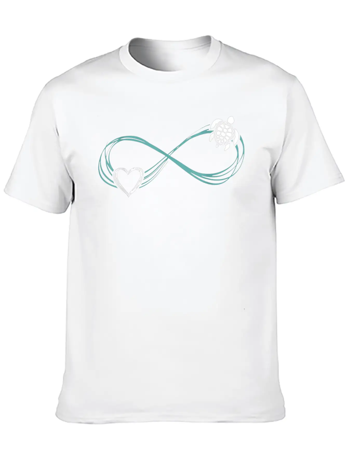 Animal Turtle Lover Valentines Day Turtle Unisex Casual T-Shirt – Clean Design For Daily Comfort