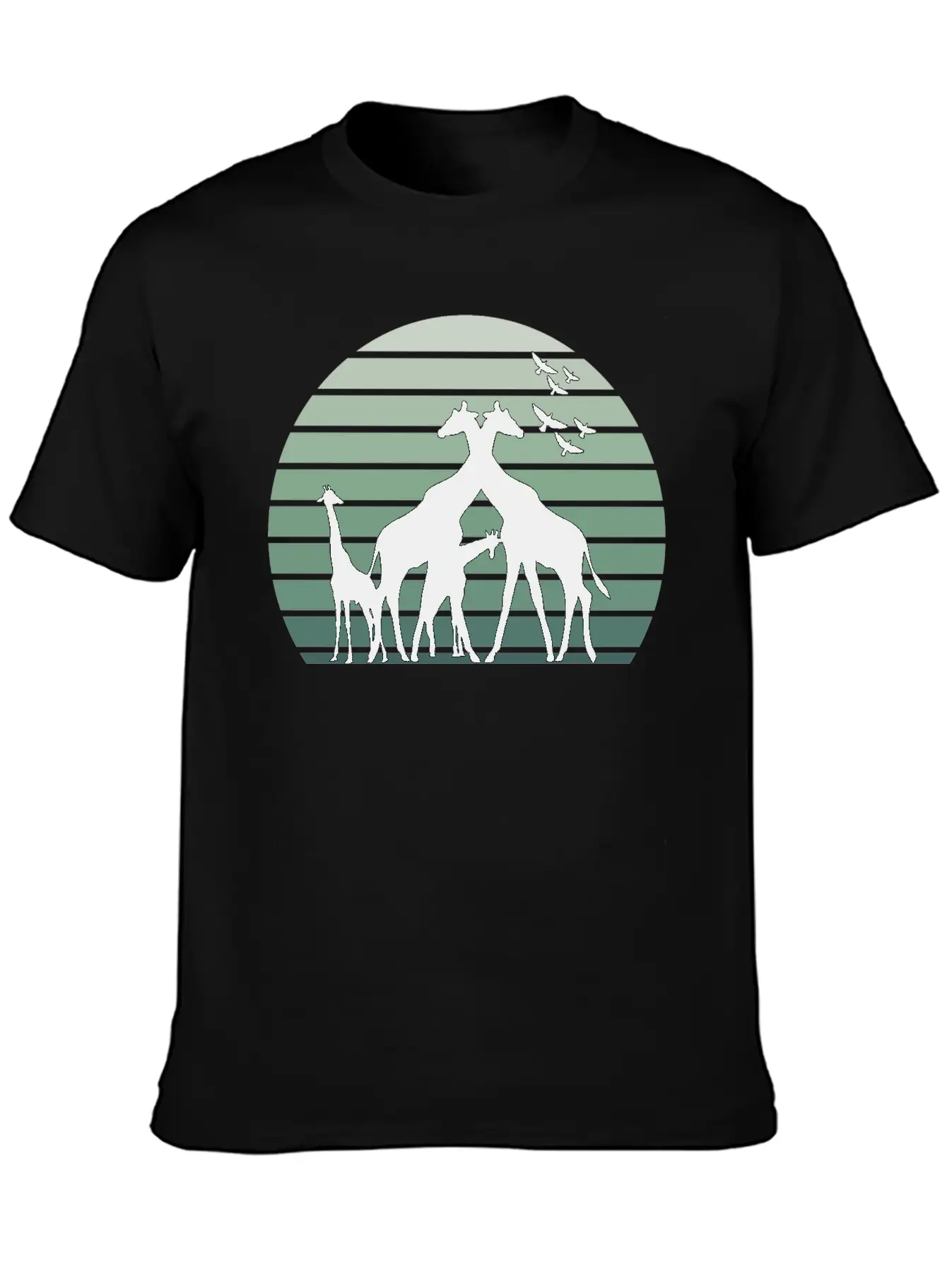 Animals Giraffes Soft Cotton Short Sleeve Tee – Unisex Wardrobe Staple
