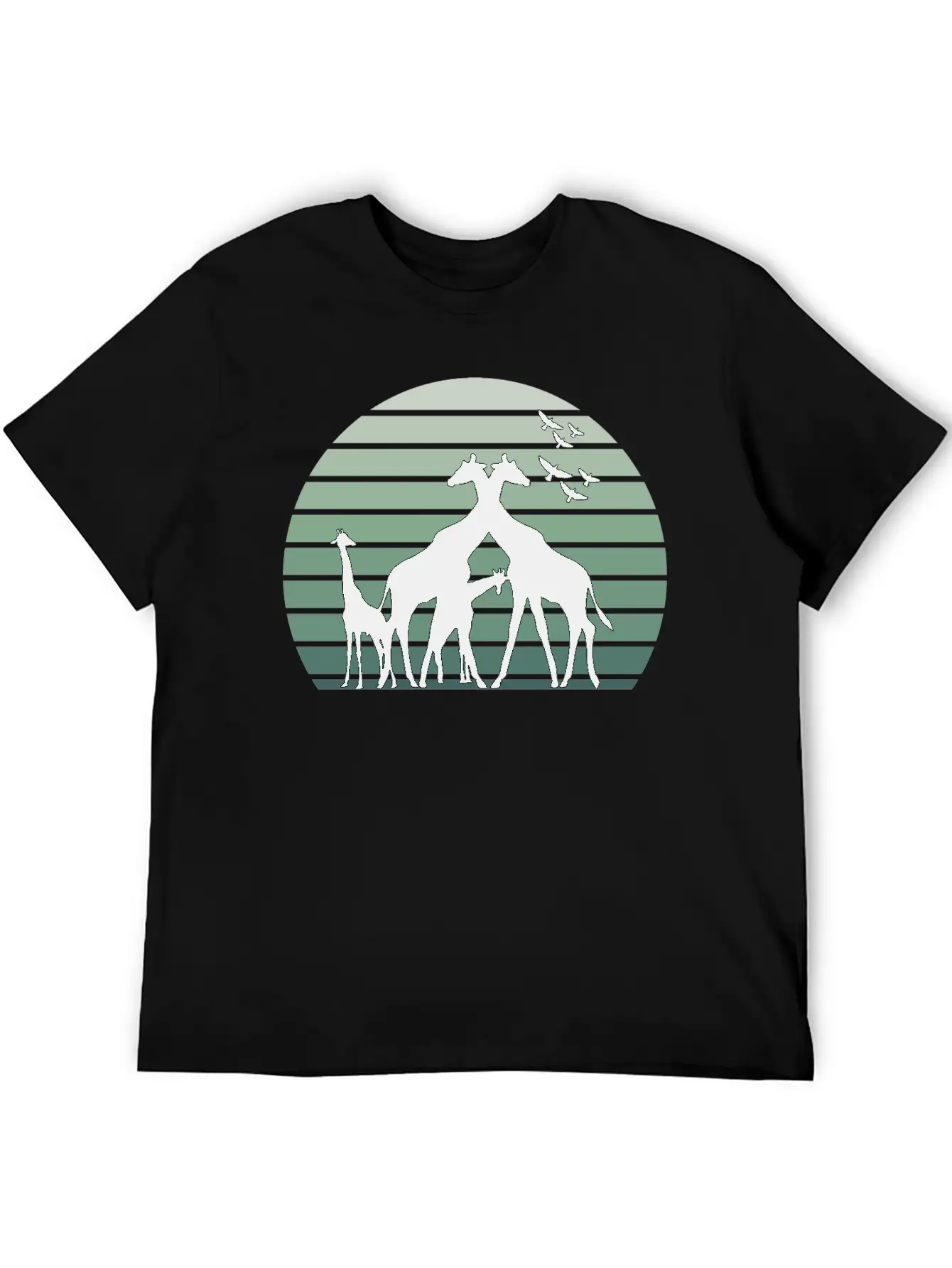 Animals Giraffes Soft Cotton Short Sleeve Tee – Unisex Wardrobe Staple