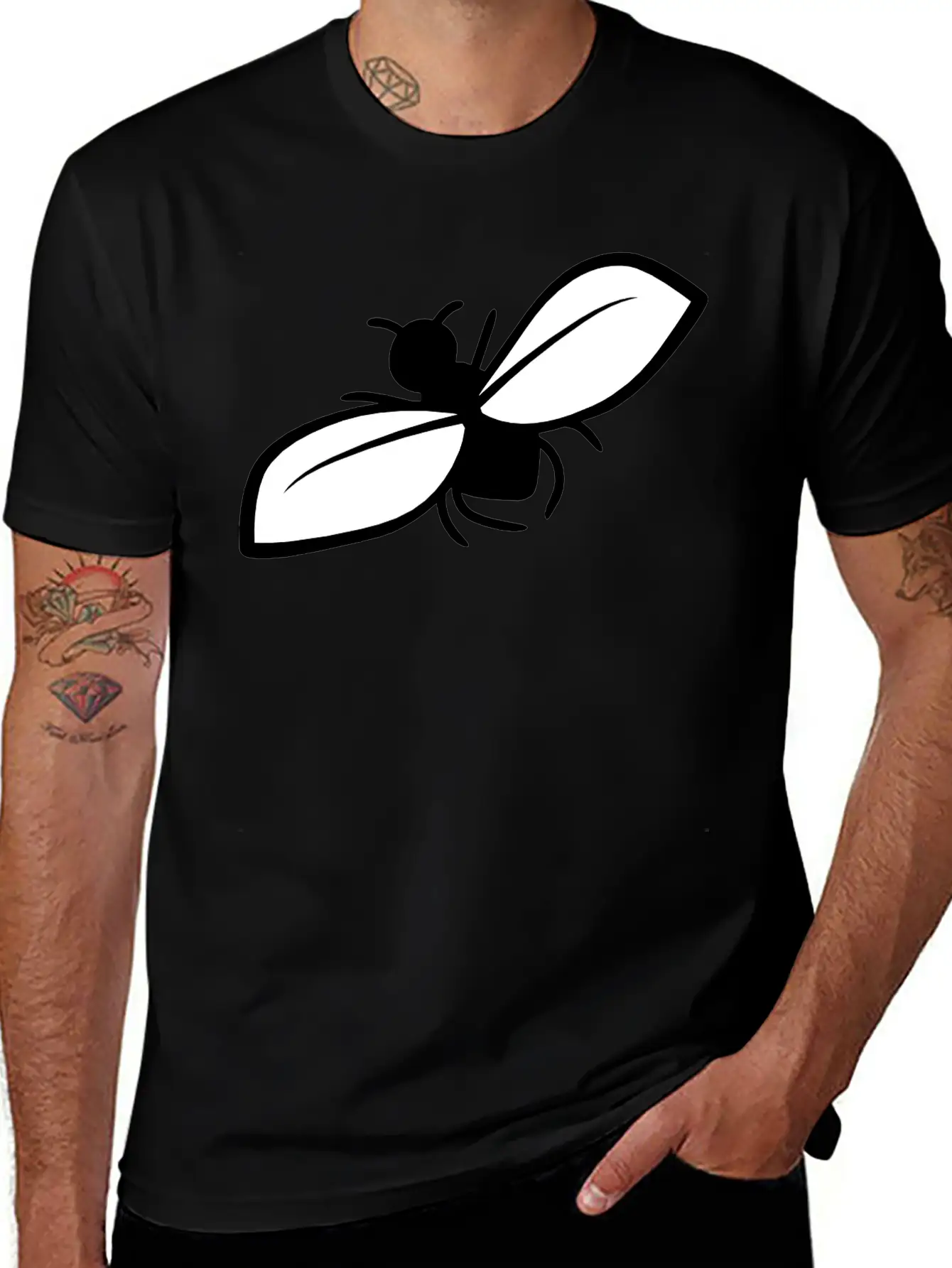Annoying Fly Design Essential Cotton Tee For Daily Outfits – Unisex Style