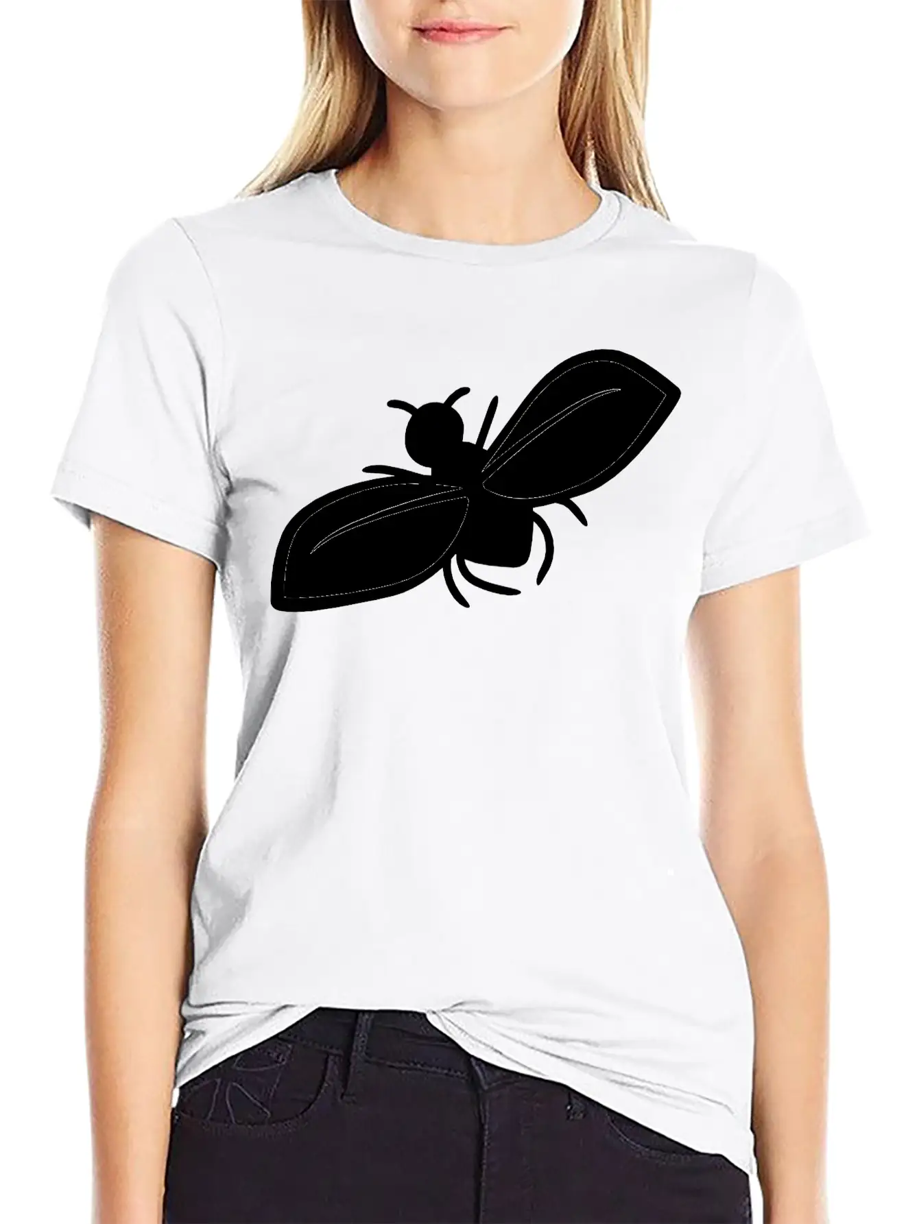 Annoying Fly Design Essential Cotton Tee For Daily Outfits – Unisex Style