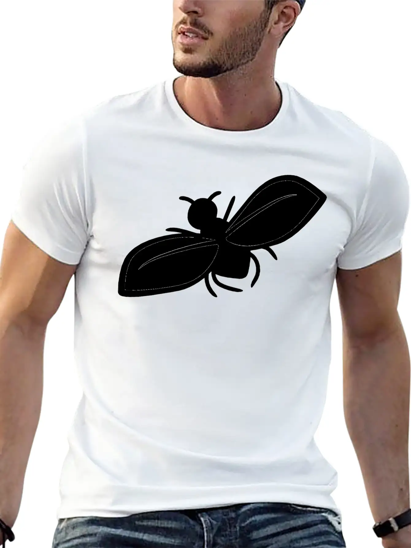 Annoying Fly Design Essential Cotton Tee For Daily Outfits – Unisex Style