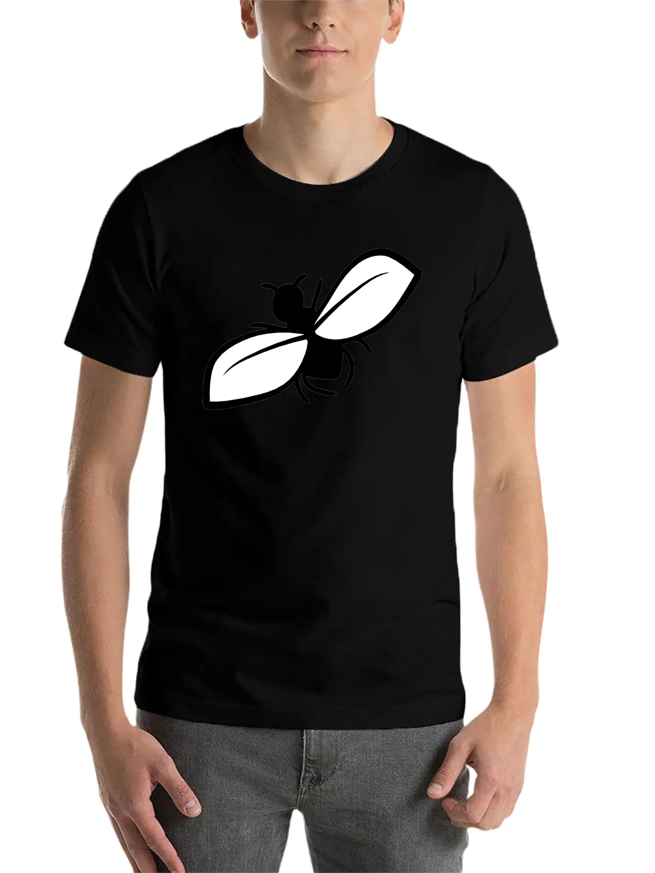 Annoying Fly Design Essential Cotton Tee For Daily Outfits – Unisex Style