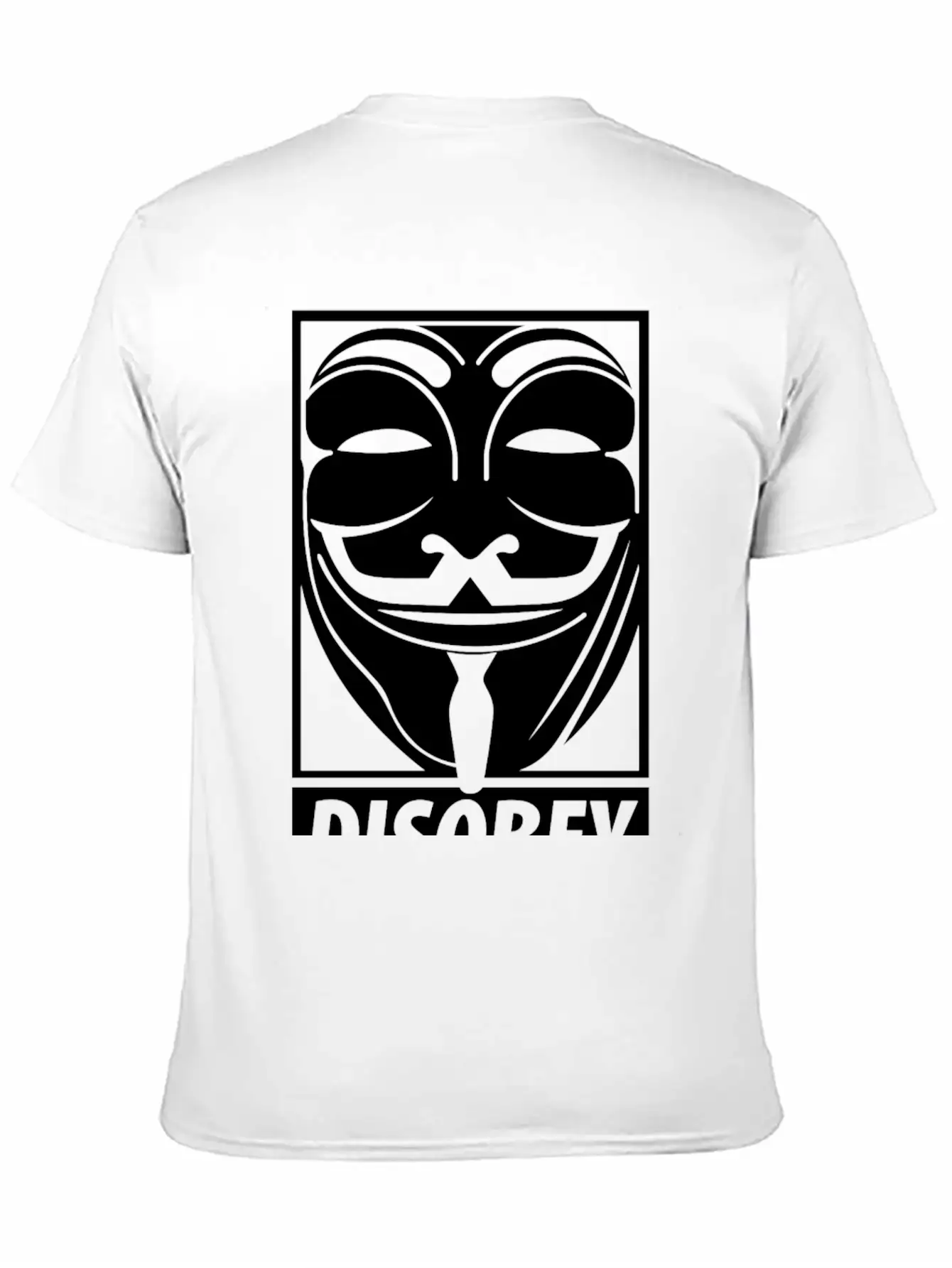 Anonymous Disobey Essential Cotton Tee For Daily Outfits – Unisex Style