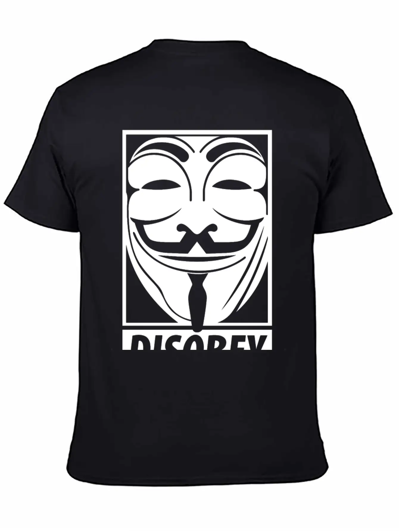 Anonymous Disobey Essential Cotton Tee For Daily Outfits – Unisex Style
