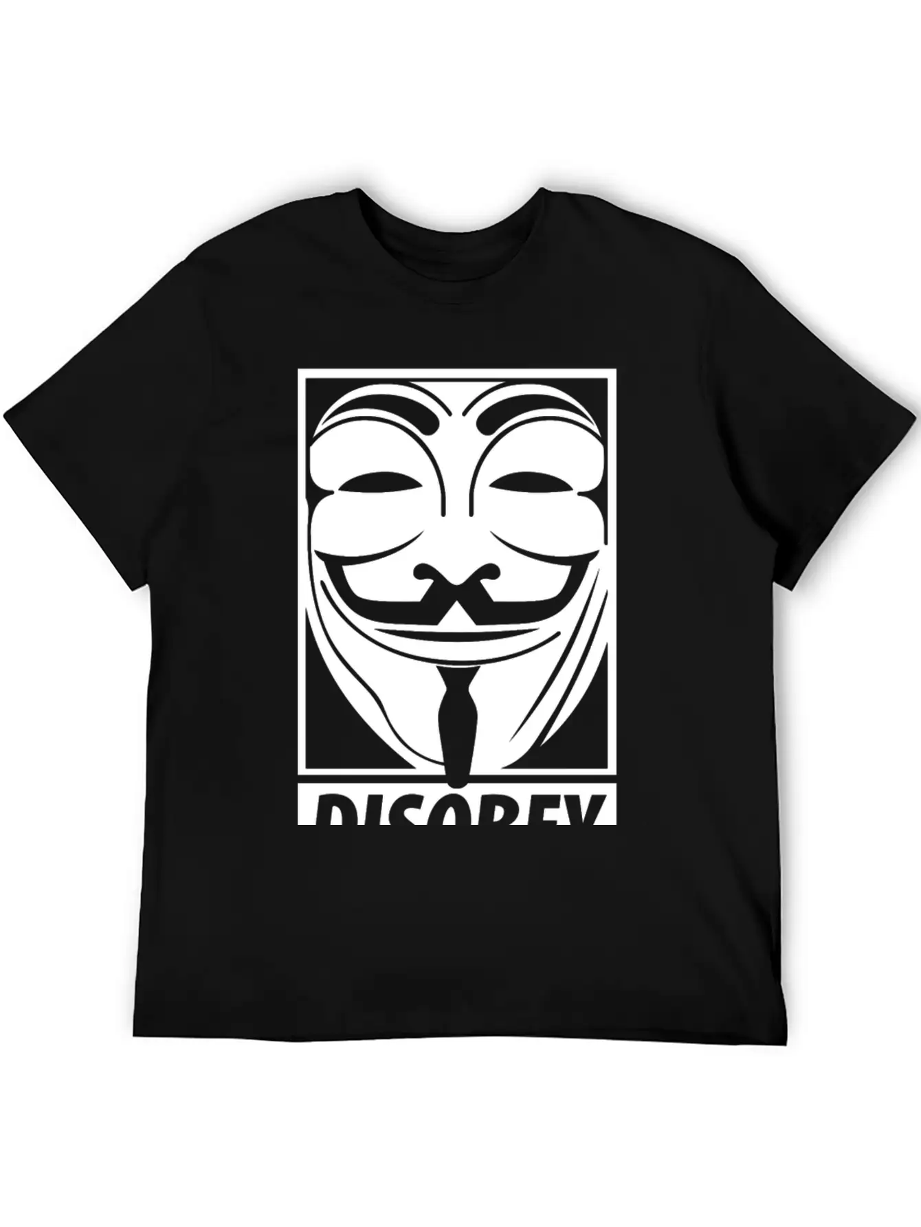 Anonymous Disobey Essential Cotton Tee For Daily Outfits – Unisex Style
