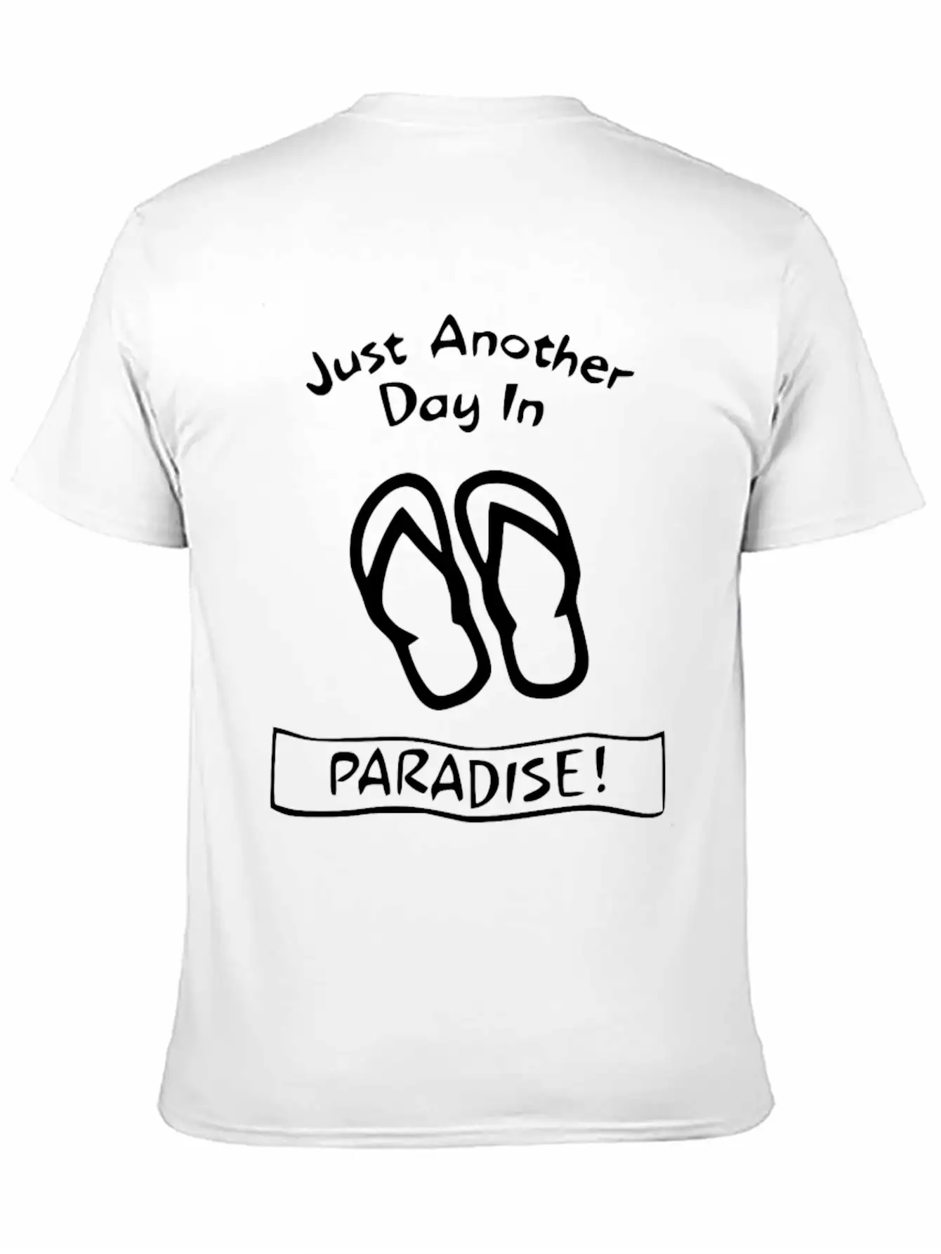 Another Day In Paradise Classic Fit Graphic Tee For Daily Comfort – Unisex Cotton Shirt