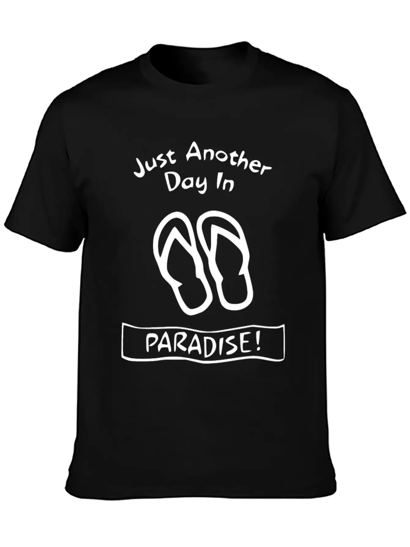 Another Day In Paradise Classic Fit Graphic Tee For Daily Comfort – Unisex Cotton Shirt