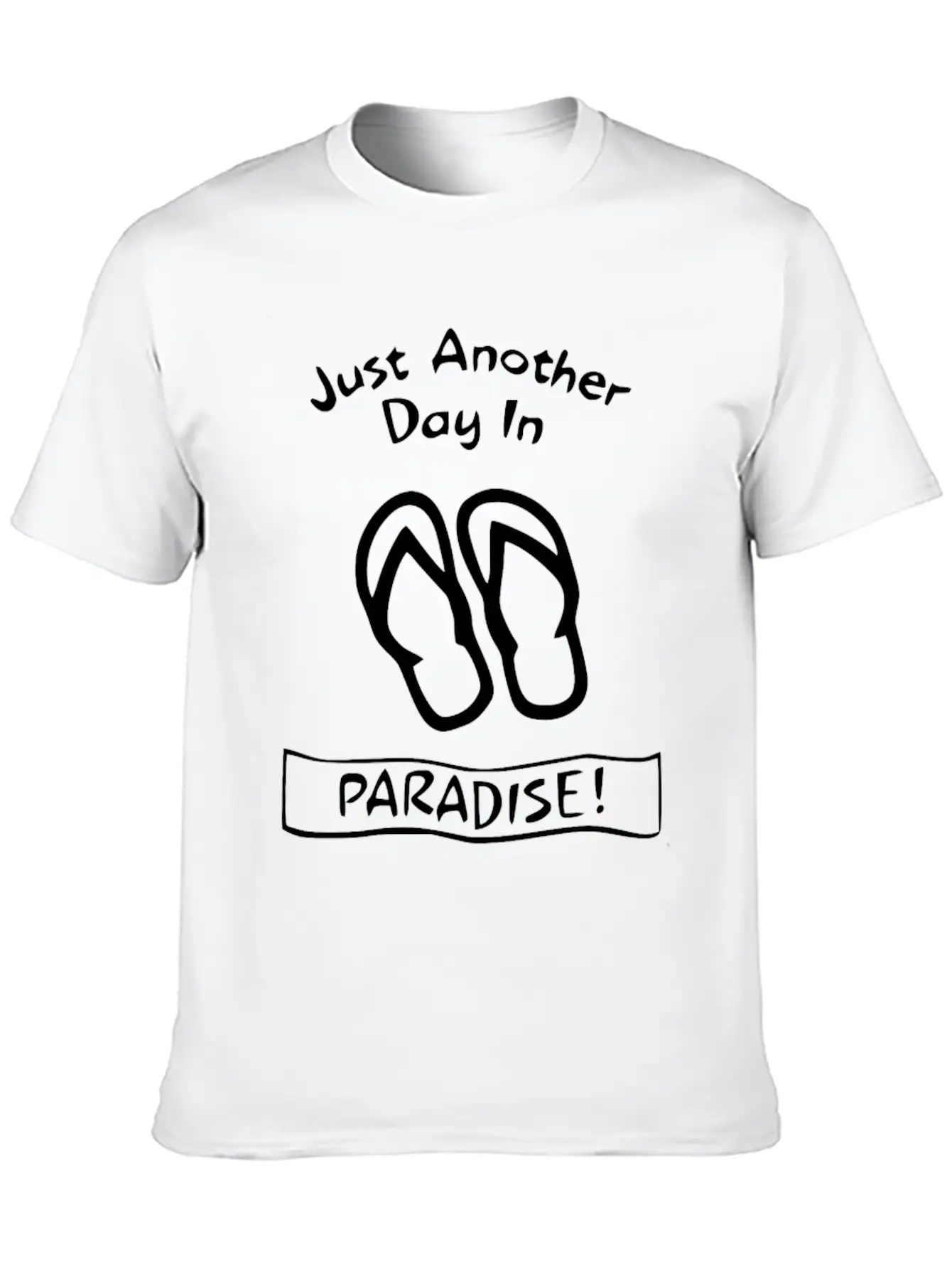 Another Day In Paradise Classic Fit Graphic Tee For Daily Comfort – Unisex Cotton Shirt