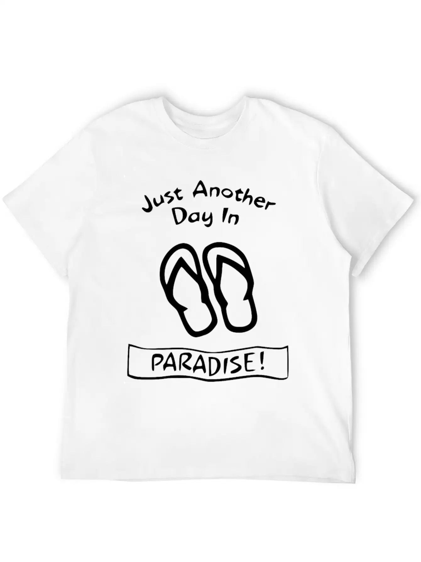 Another Day In Paradise Classic Fit Graphic Tee For Daily Comfort – Unisex Cotton Shirt