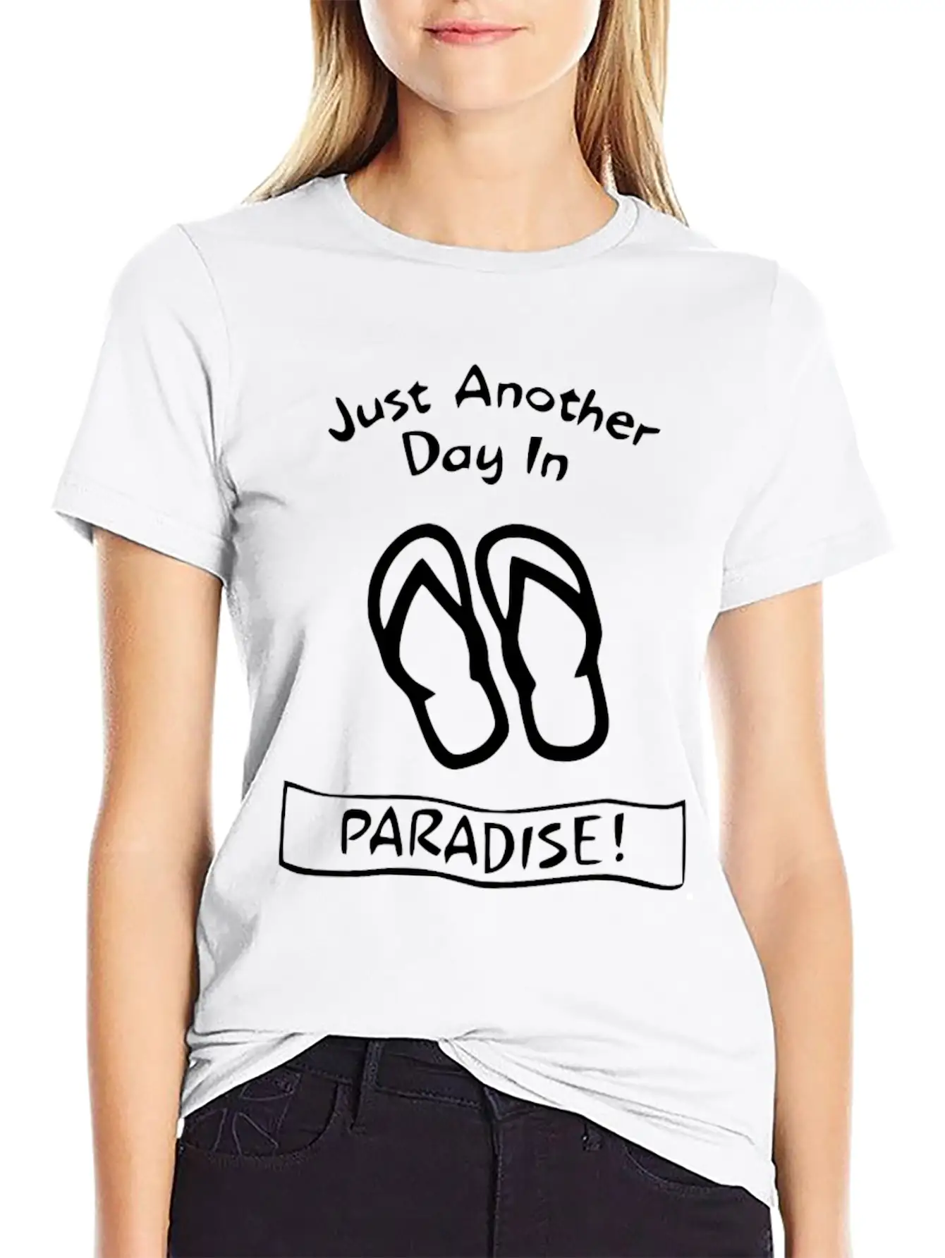 Another Day In Paradise Classic Fit Graphic Tee For Daily Comfort – Unisex Cotton Shirt