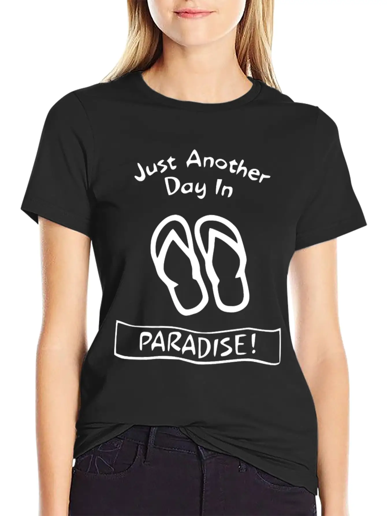 Another Day In Paradise Classic Fit Graphic Tee For Daily Comfort – Unisex Cotton Shirt
