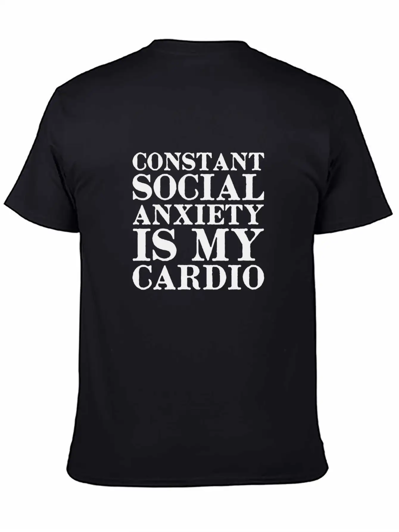 Anxiety Amazon Logo Basic Graphic T-Shirt – Daily Comfort In Soft Cotton