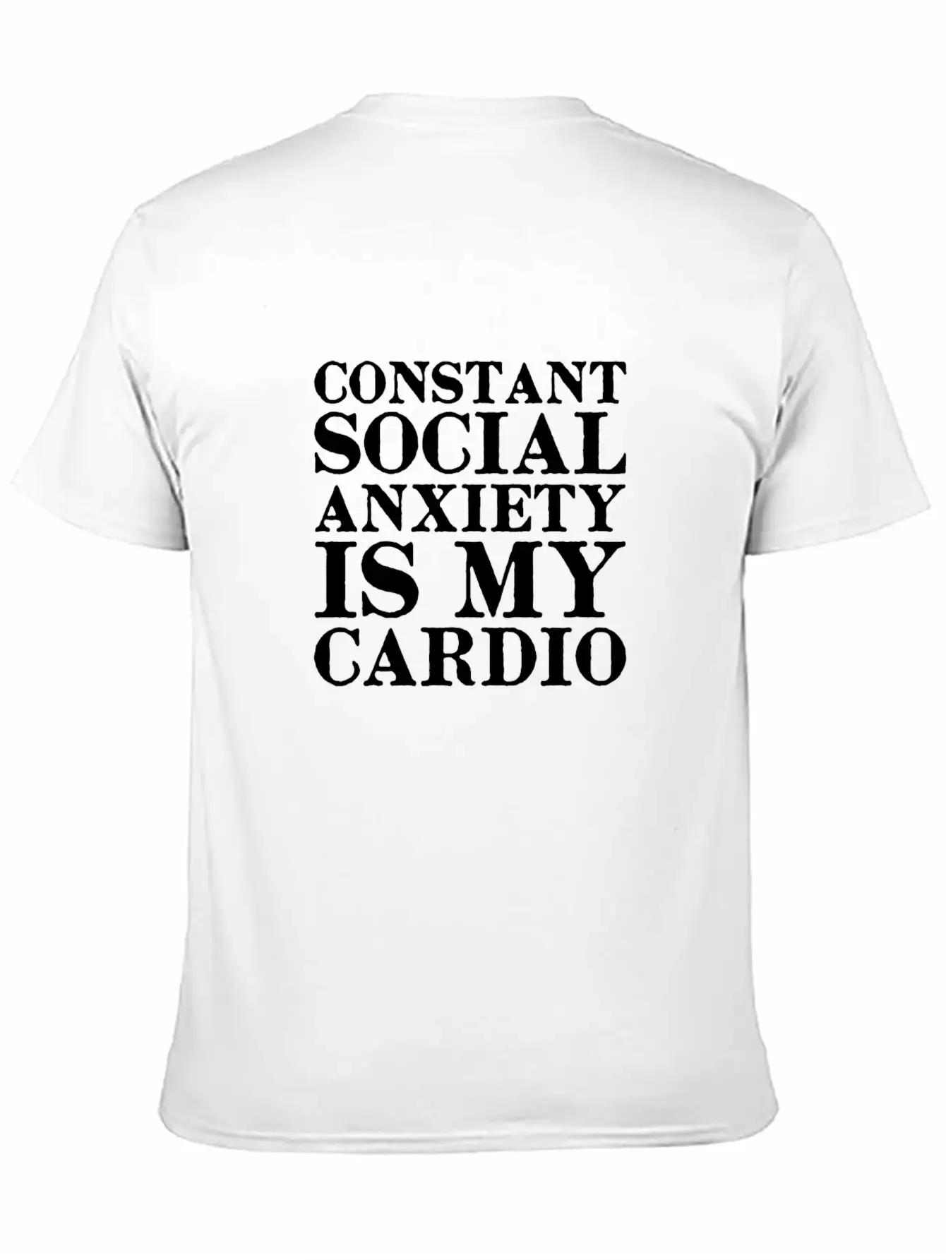 Anxiety Amazon Logo Basic Graphic T-Shirt – Daily Comfort In Soft Cotton